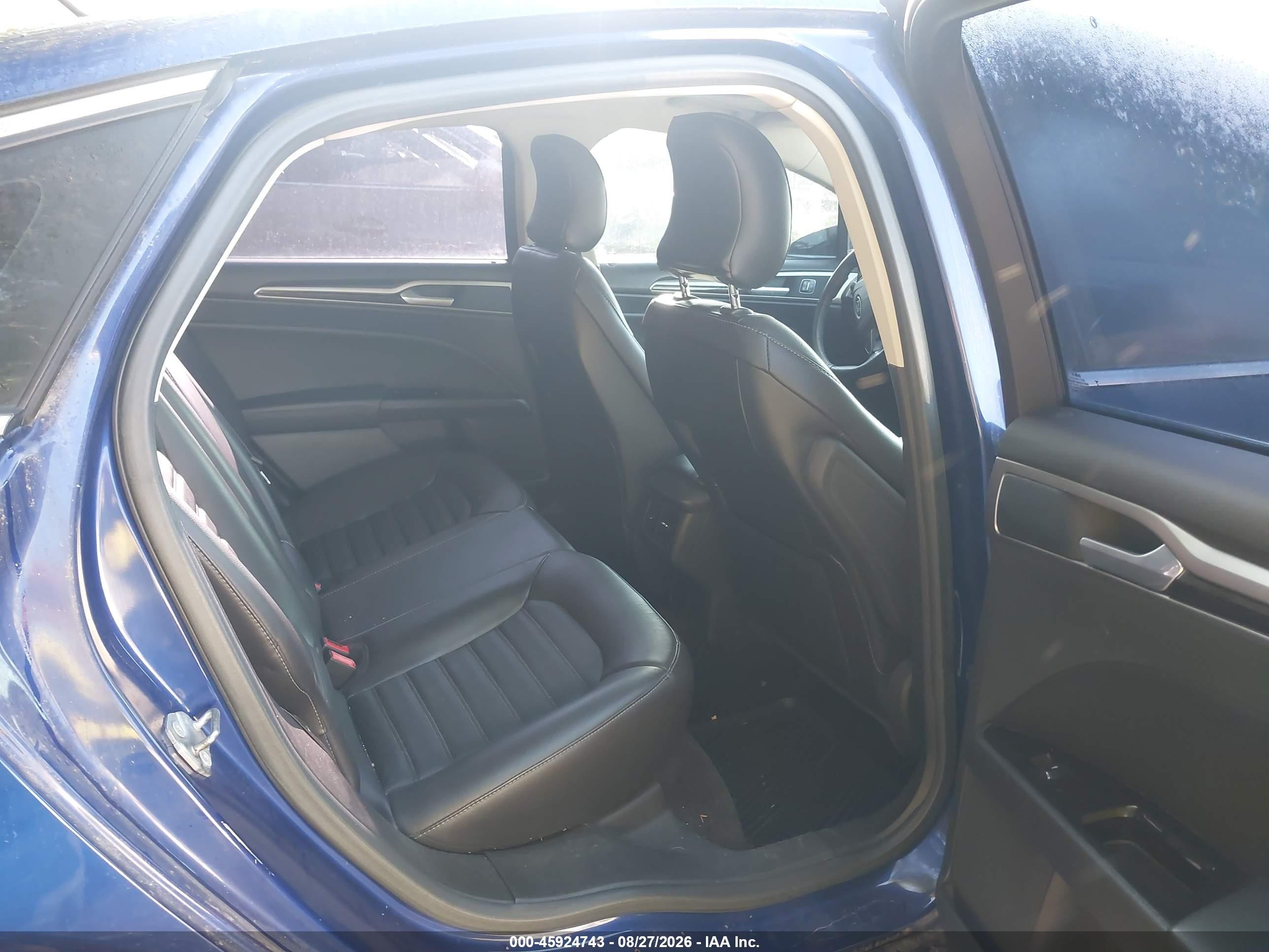 2015 Ford Fusion Se Blue vin: 3FA6P0HD8FR223415