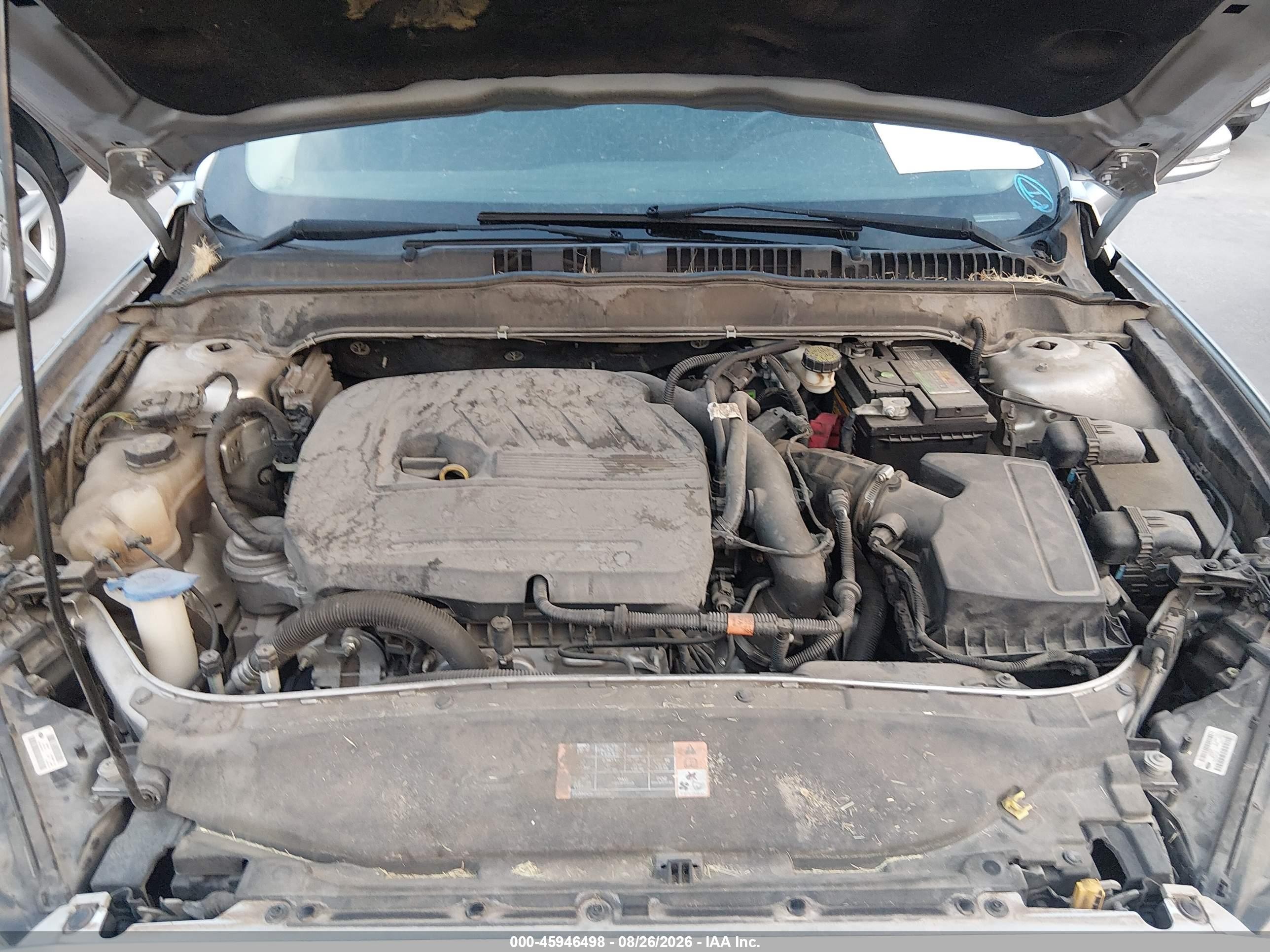 2015 Ford Fusion Se Серебряный vin: 3FA6P0HD8FR233653
