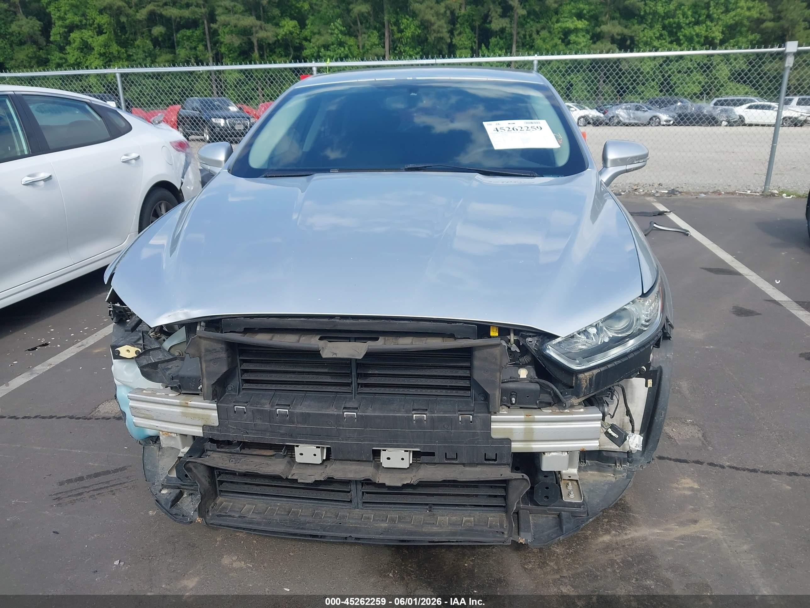 2015 Ford Fusion Se Silver vin: 3FA6P0HD8FR288832