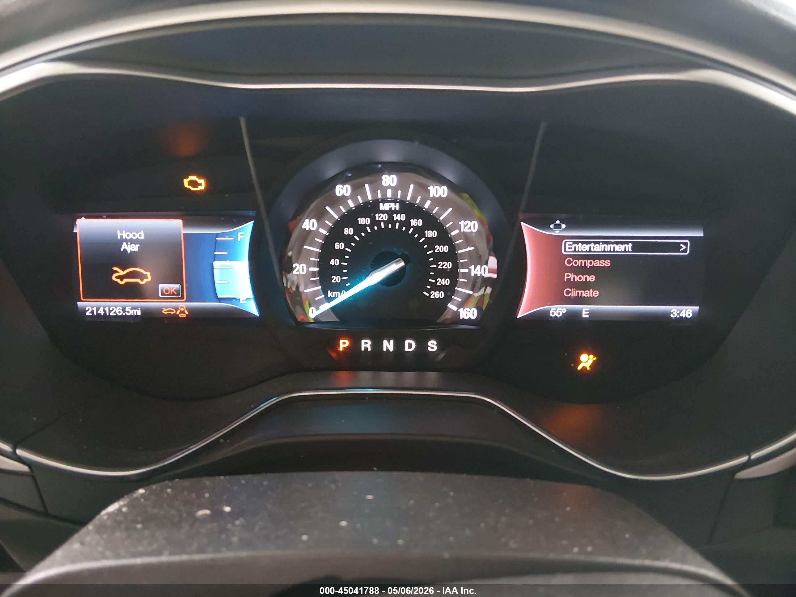 2016 Ford Fusion Se Серый vin: 3FA6P0HD8GR162598