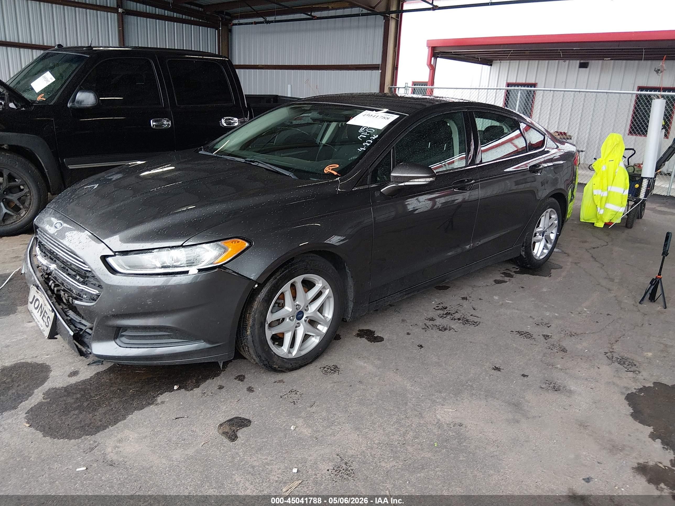2016 Ford Fusion Se Серый vin: 3FA6P0HD8GR162598