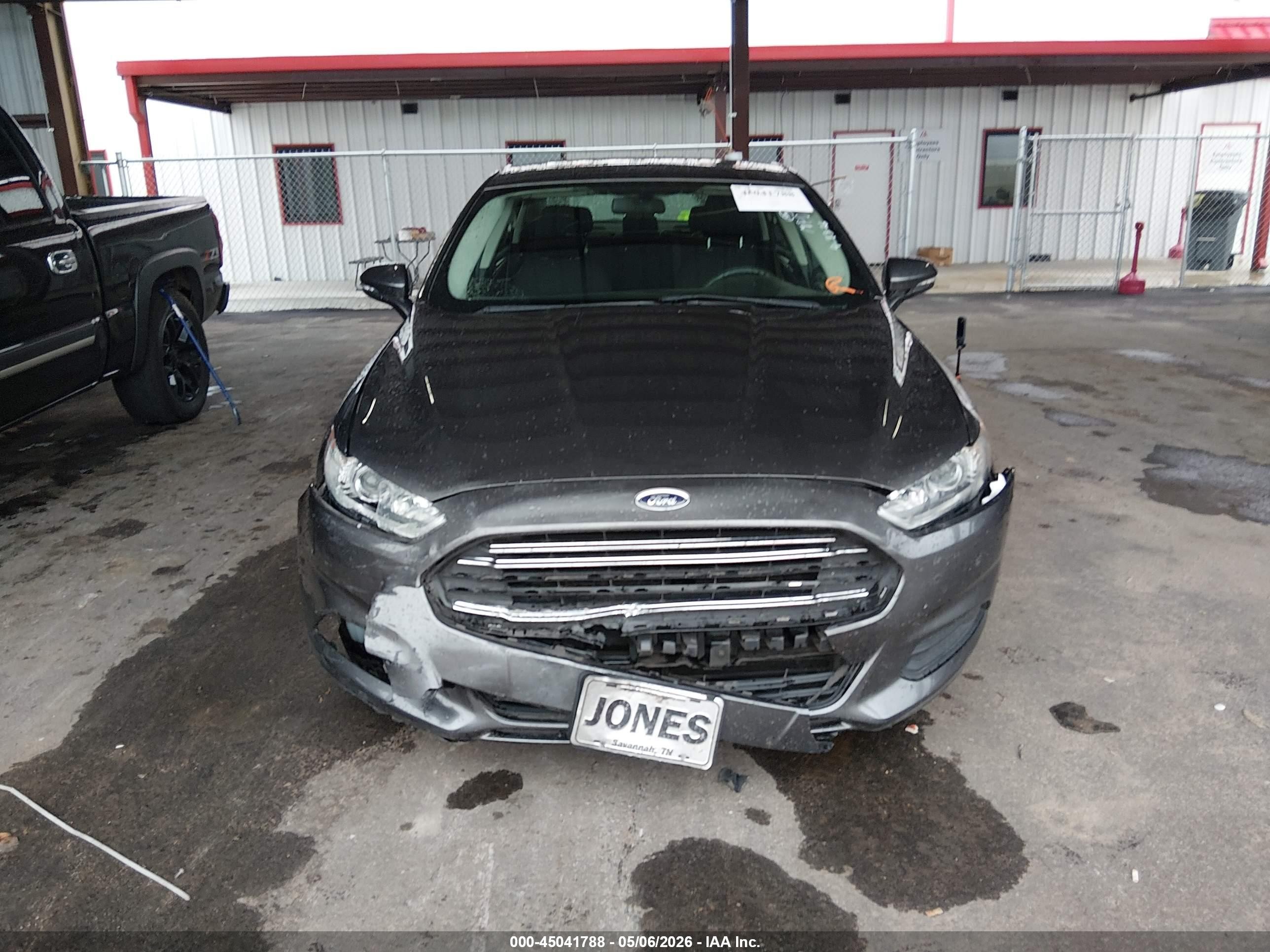 2016 Ford Fusion Se Серый vin: 3FA6P0HD8GR162598