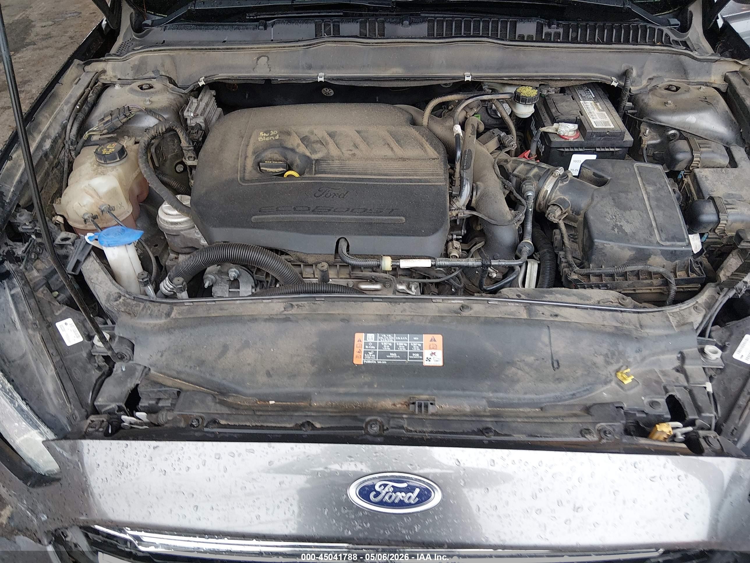 2016 Ford Fusion Se Серый vin: 3FA6P0HD8GR162598