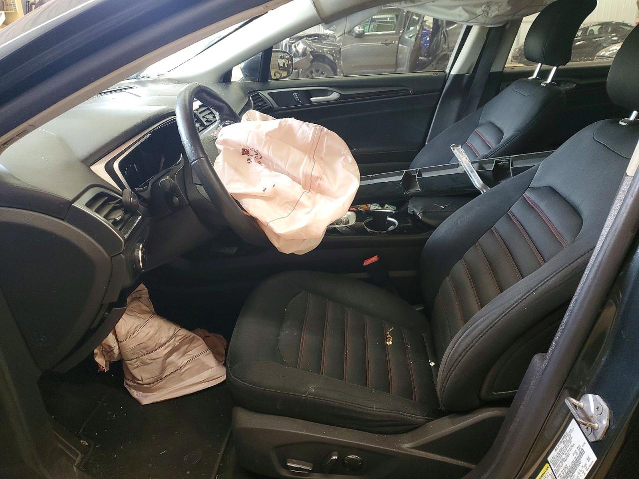 2016 Ford Fusion Se Gray vin: 3FA6P0HD8GR210441