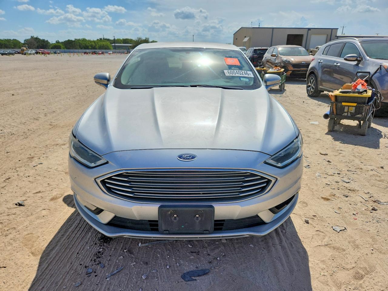 2017 Ford Fusion Se Серебряный vin: 3FA6P0HD8HR123012