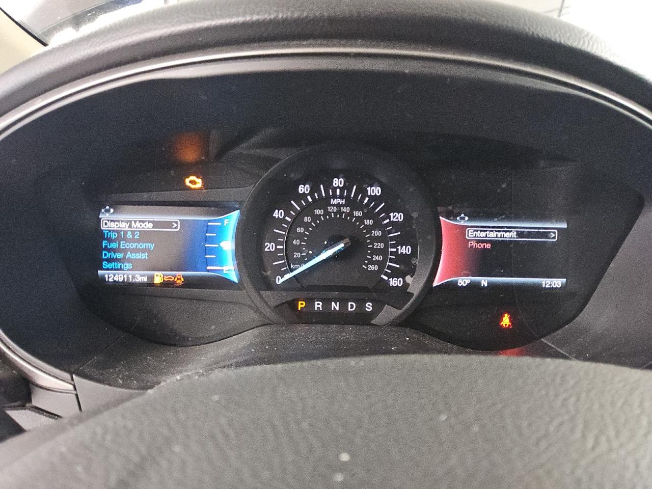 2018 Ford Fusion Se Black vin: 3FA6P0HD8JR240725 Damage: Warning Light - Engine, On, Unacceptable