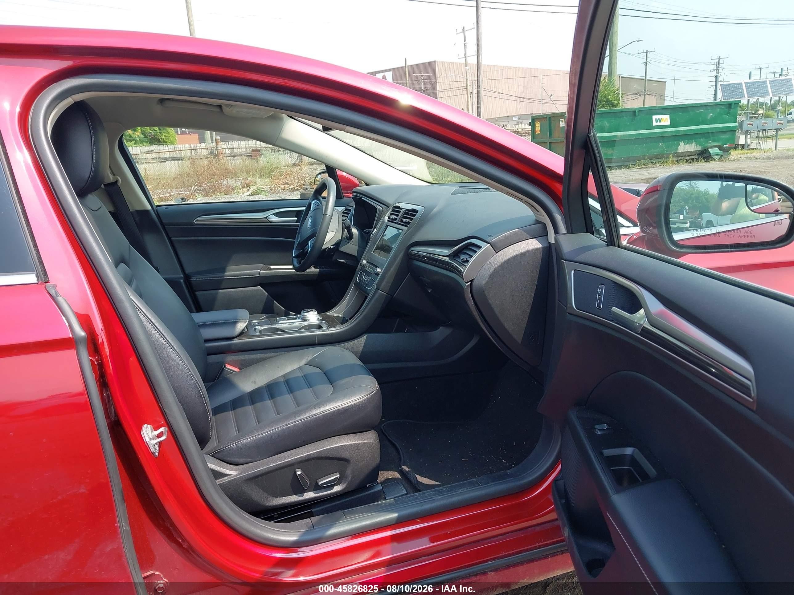 2018 Ford Fusion Se Red vin: 3FA6P0HD8JR266676