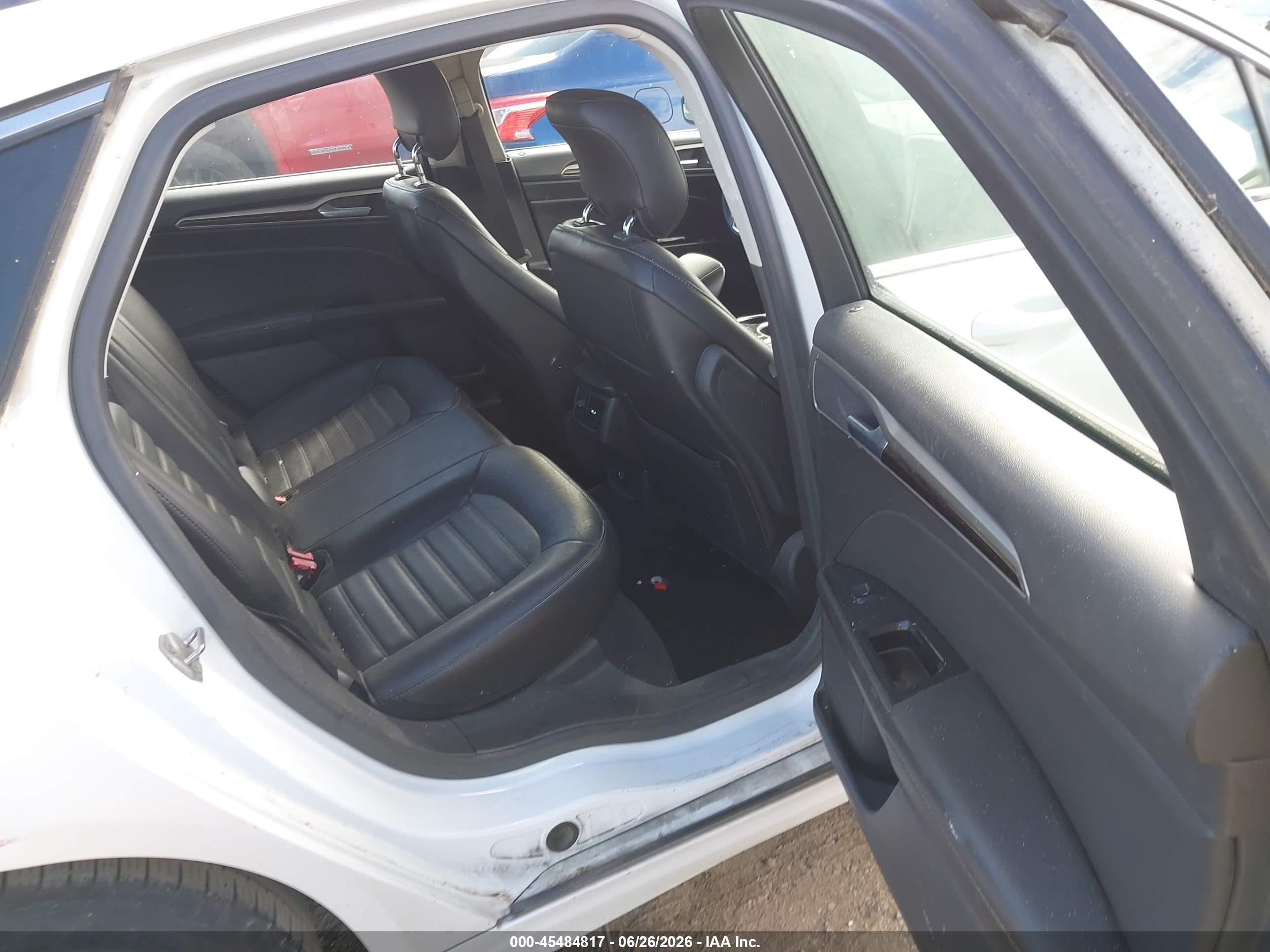 2014 Ford Fusion Se White vin: 3FA6P0HD9ER103329