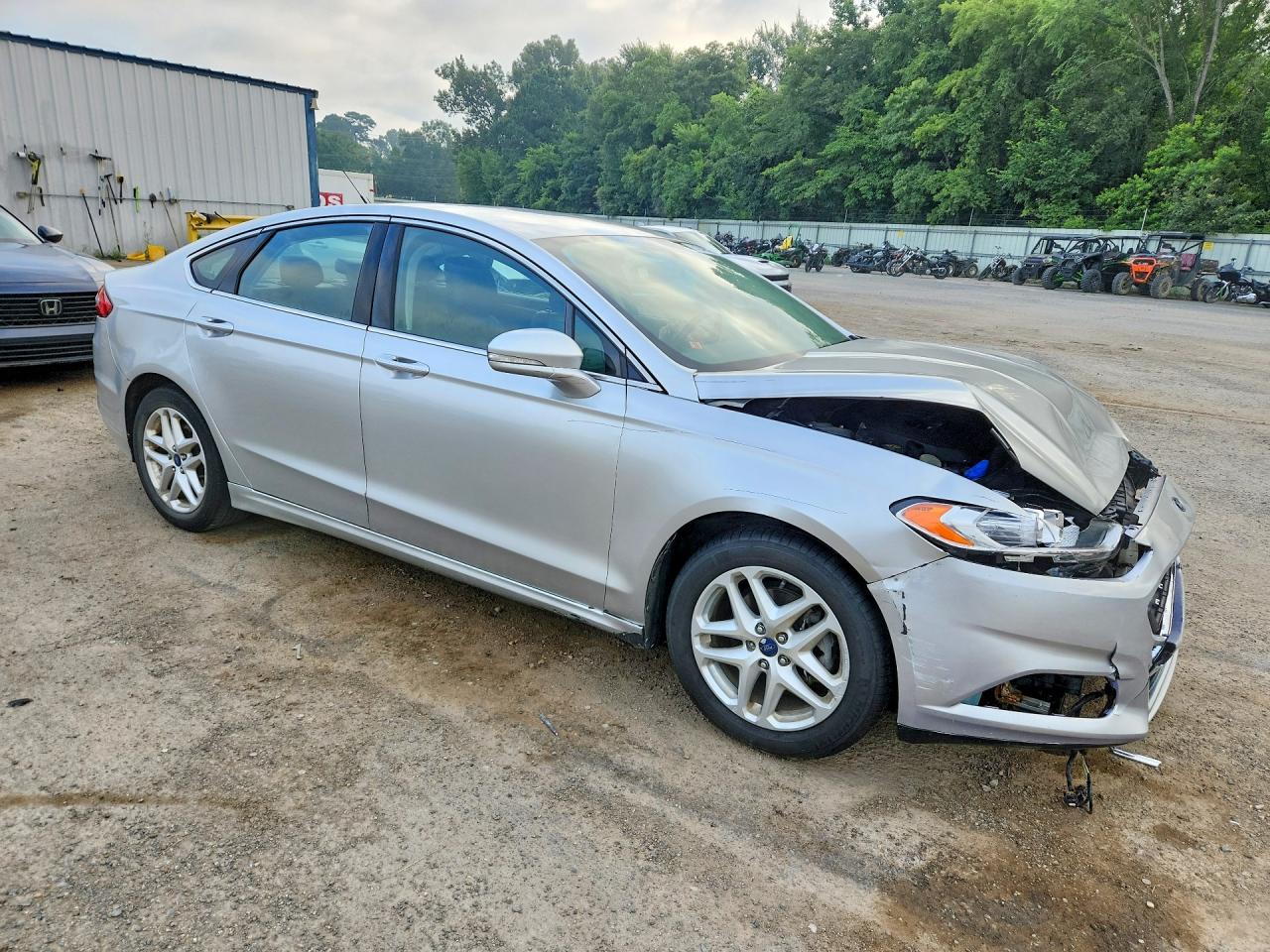 2014 Ford Fusion Se Silver vin: 3FA6P0HD9ER115738