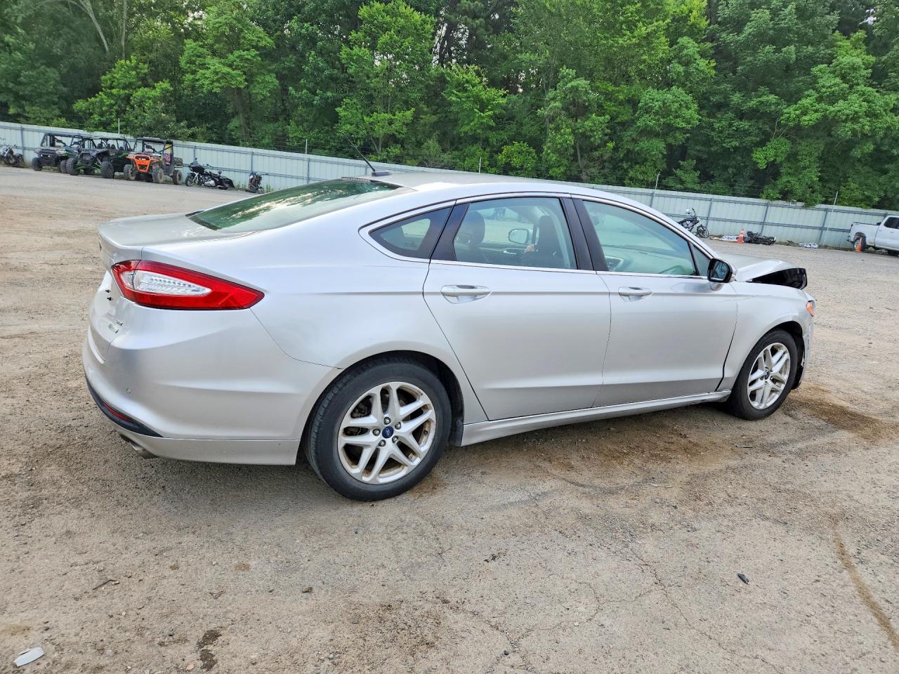 2014 Ford Fusion Se Silver vin: 3FA6P0HD9ER115738