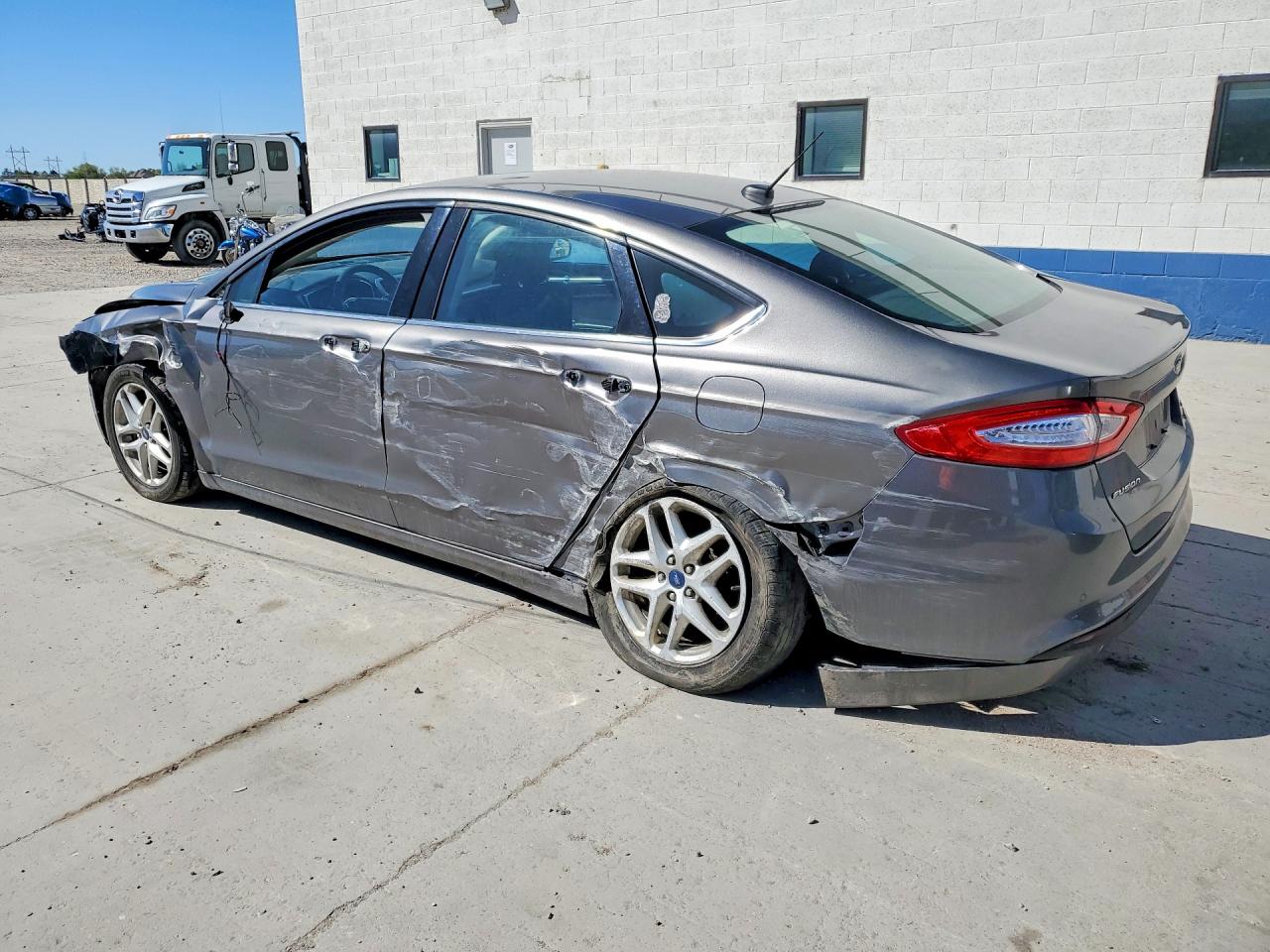 2014 Ford Fusion Se Серый vin: 3FA6P0HD9ER142437