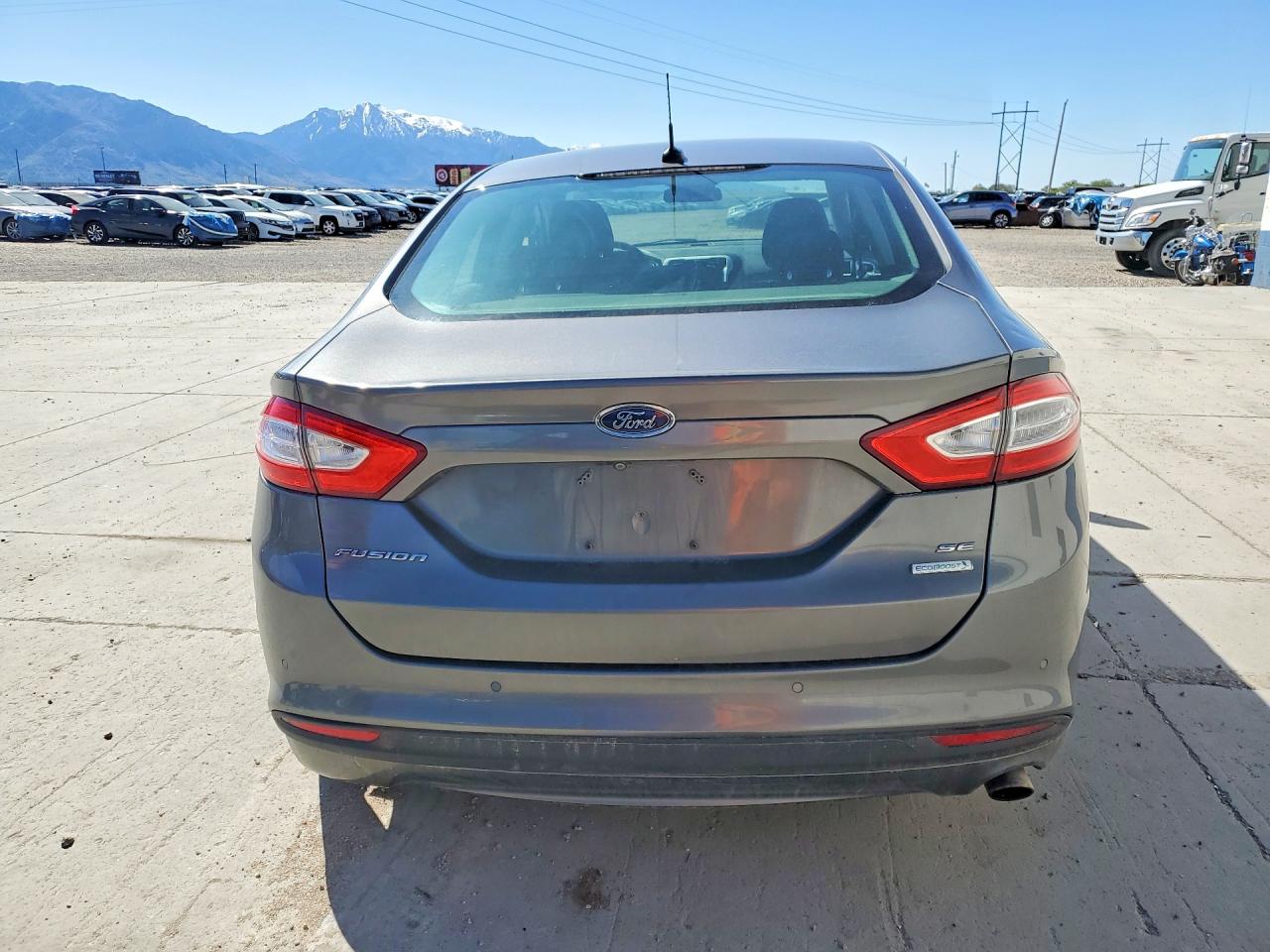2014 Ford Fusion Se Серый vin: 3FA6P0HD9ER142437