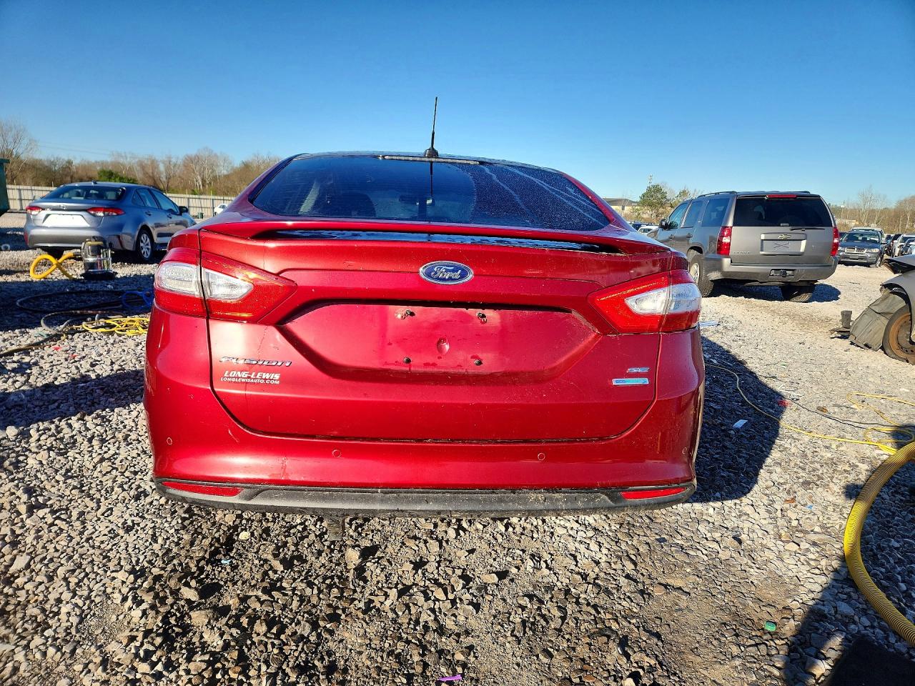 2014 Ford Fusion Se Red vin: 3FA6P0HD9ER155320