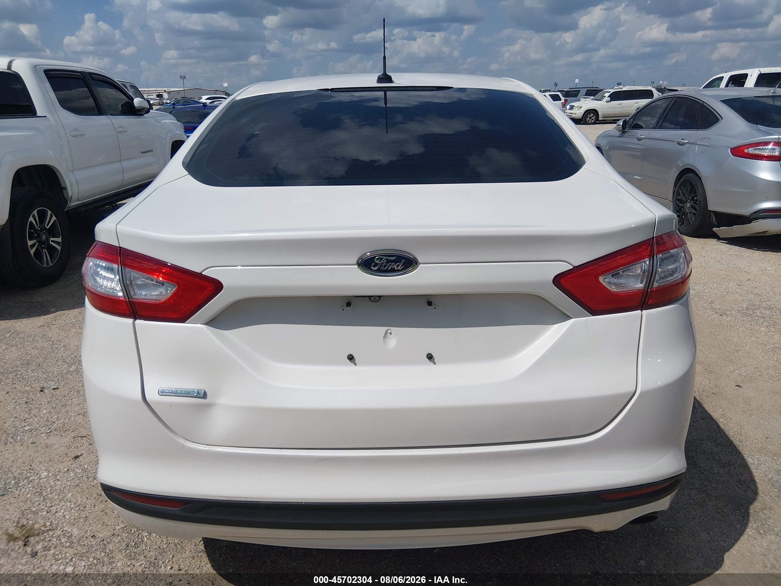 2014 Ford Fusion Se White vin: 3FA6P0HD9ER211708