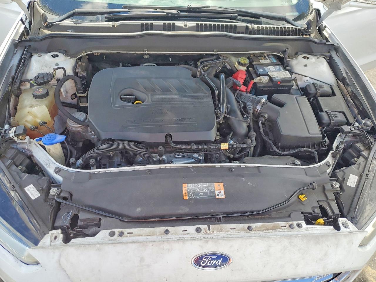 2014 Ford Fusion Se Белый vin: 3FA6P0HD9ER212793