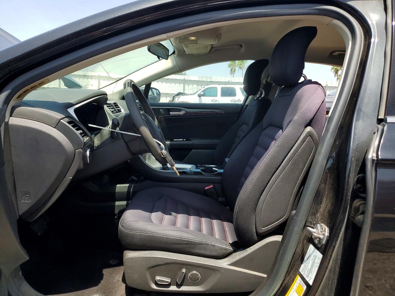 2015 Ford Fusion Black vin: 3FA6P0HD9ER283430