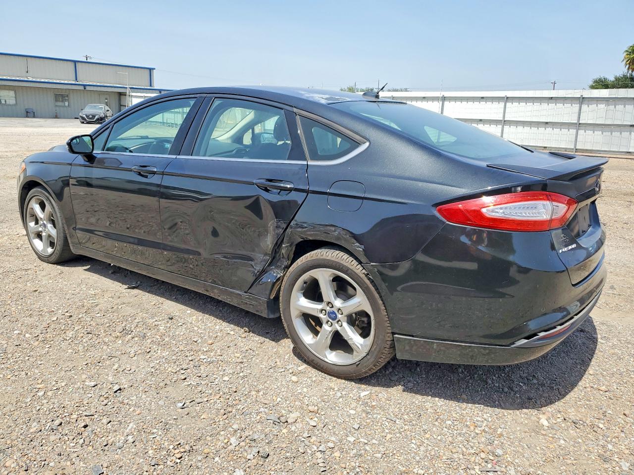 2015 Ford Fusion Black vin: 3FA6P0HD9ER283430