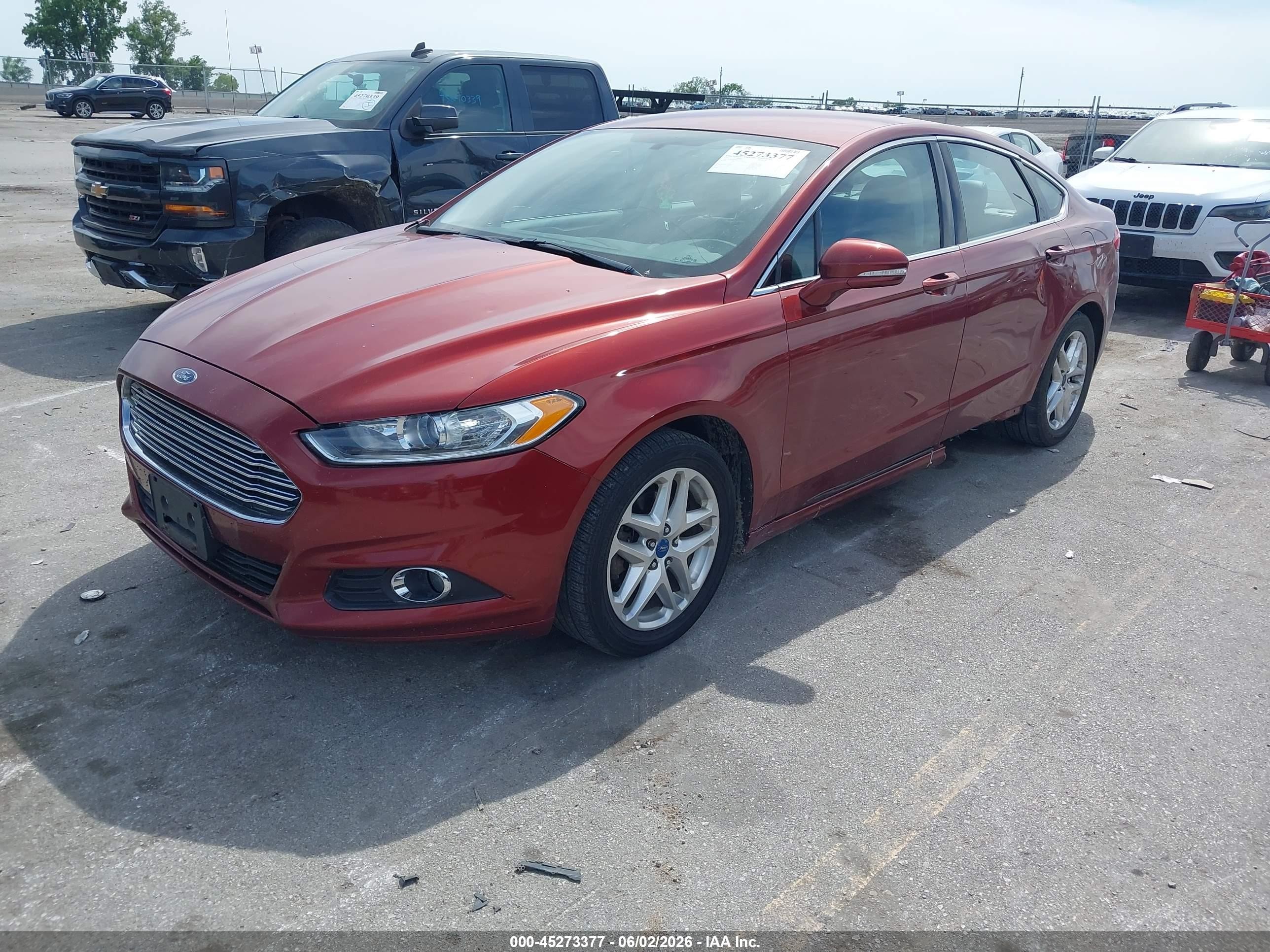 2014 Ford Fusion Se Red vin: 3FA6P0HD9ER289860