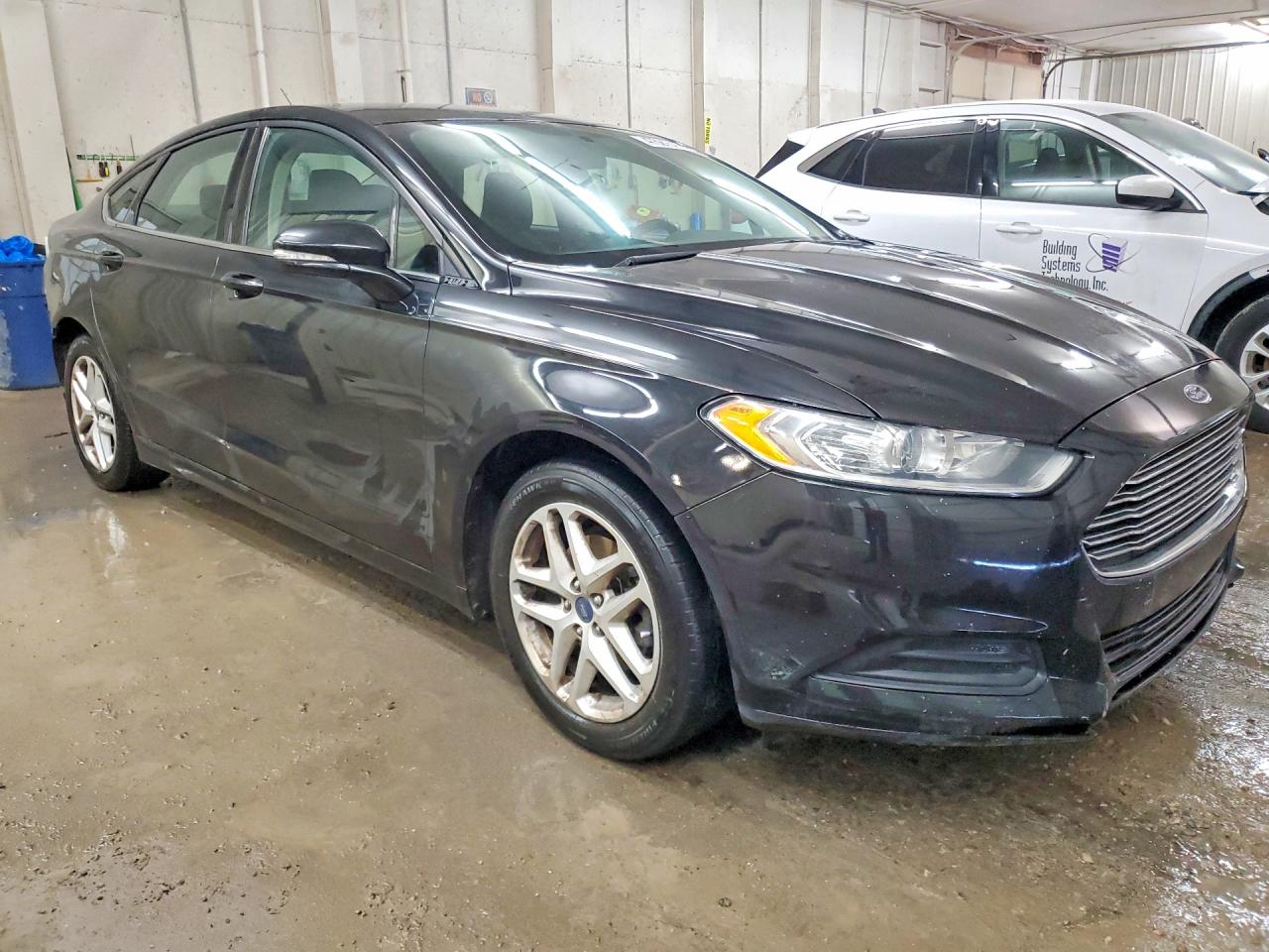2014 Ford Fusion Se Black vin: 3FA6P0HD9ER293861