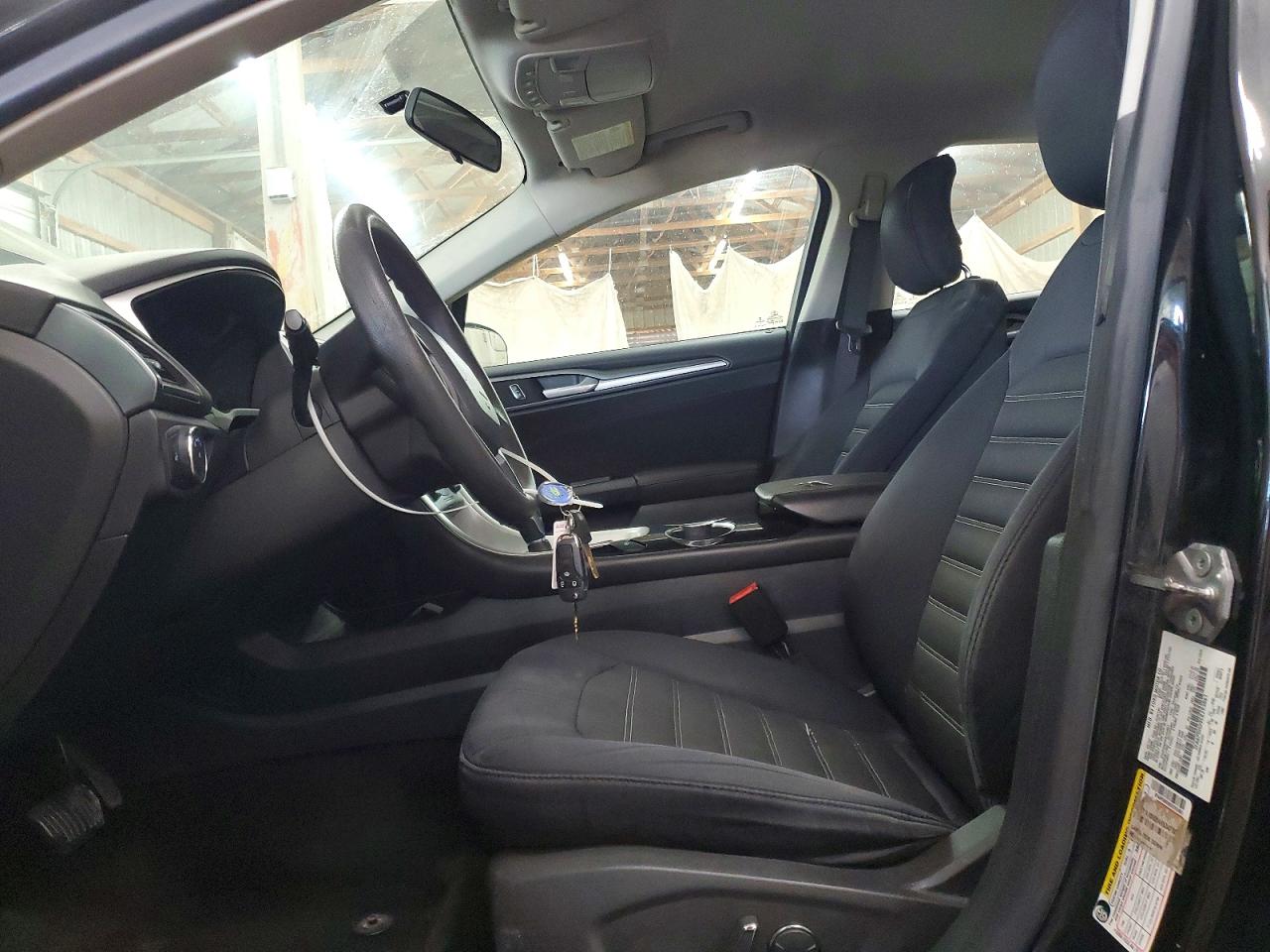 2014 Ford Fusion Se Black vin: 3FA6P0HD9ER293861