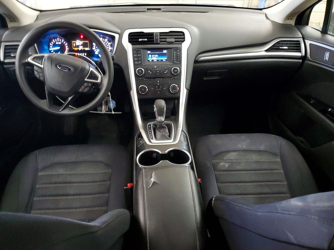 2014 Ford Fusion Se Black vin: 3FA6P0HD9ER293861