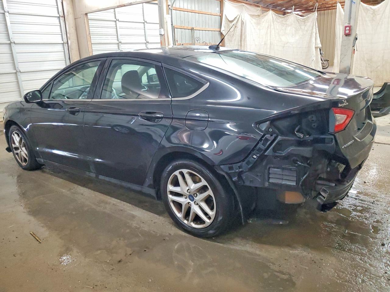 2014 Ford Fusion Se Black vin: 3FA6P0HD9ER293861