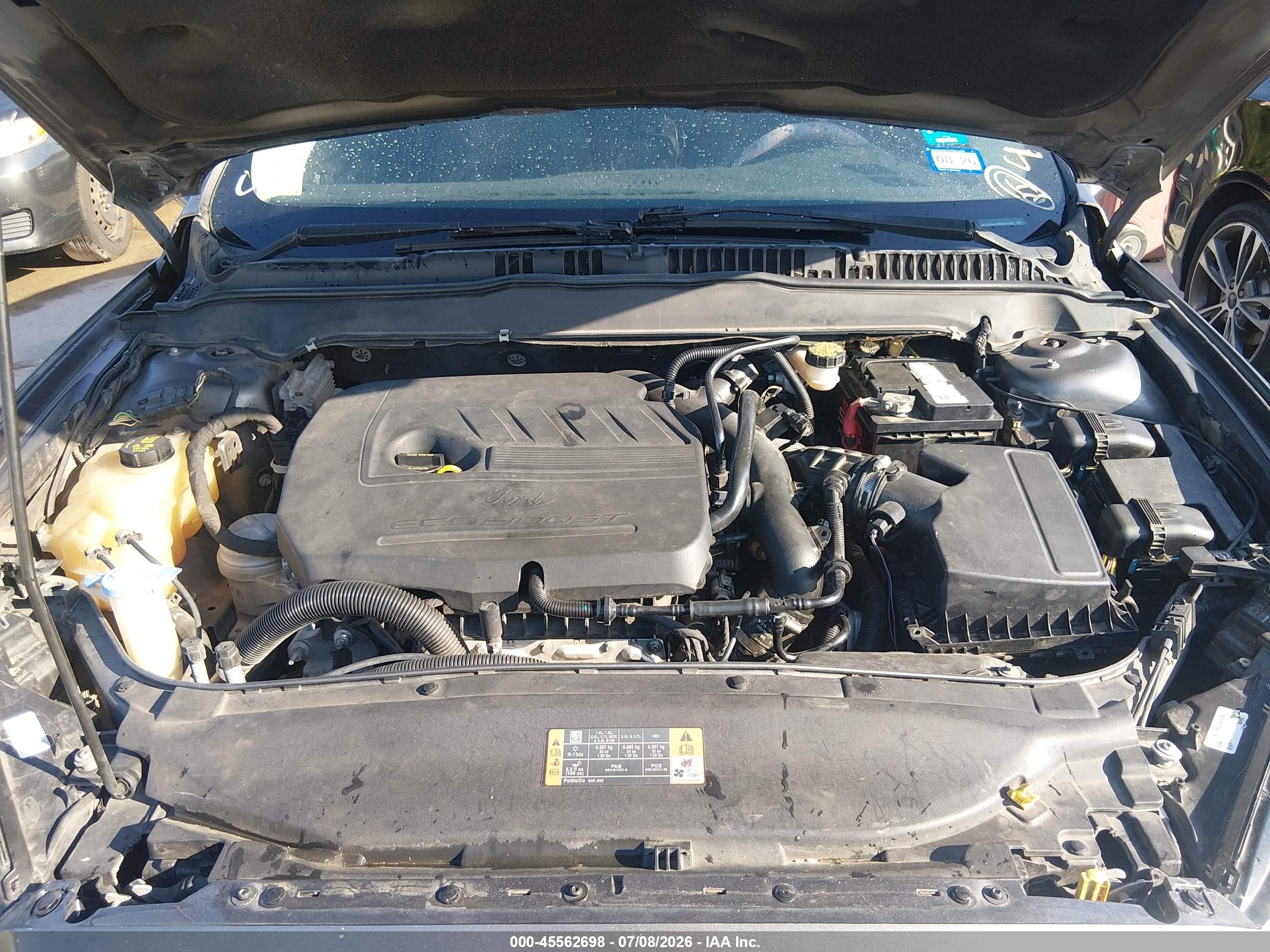 2014 Ford Fusion Se Gray vin: 3FA6P0HD9ER311405