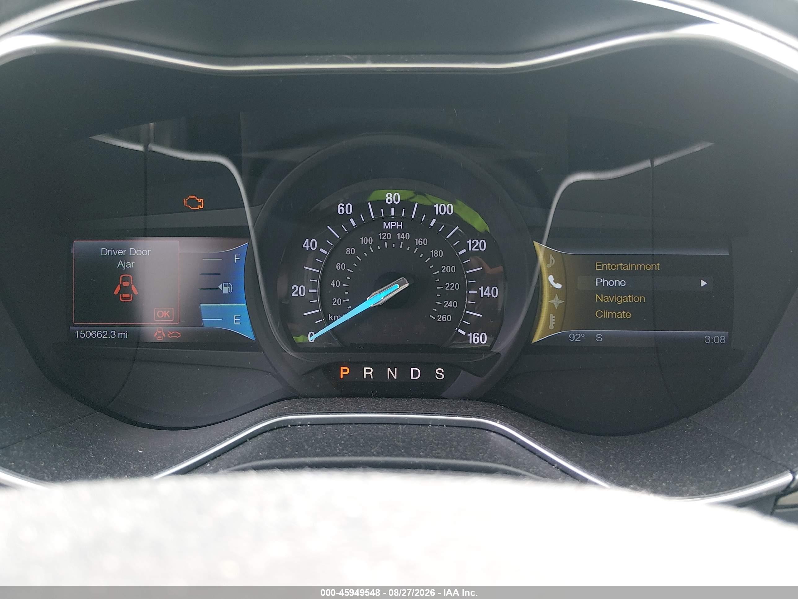2014 Ford Fusion Se Silver vin: 3FA6P0HD9ER349247