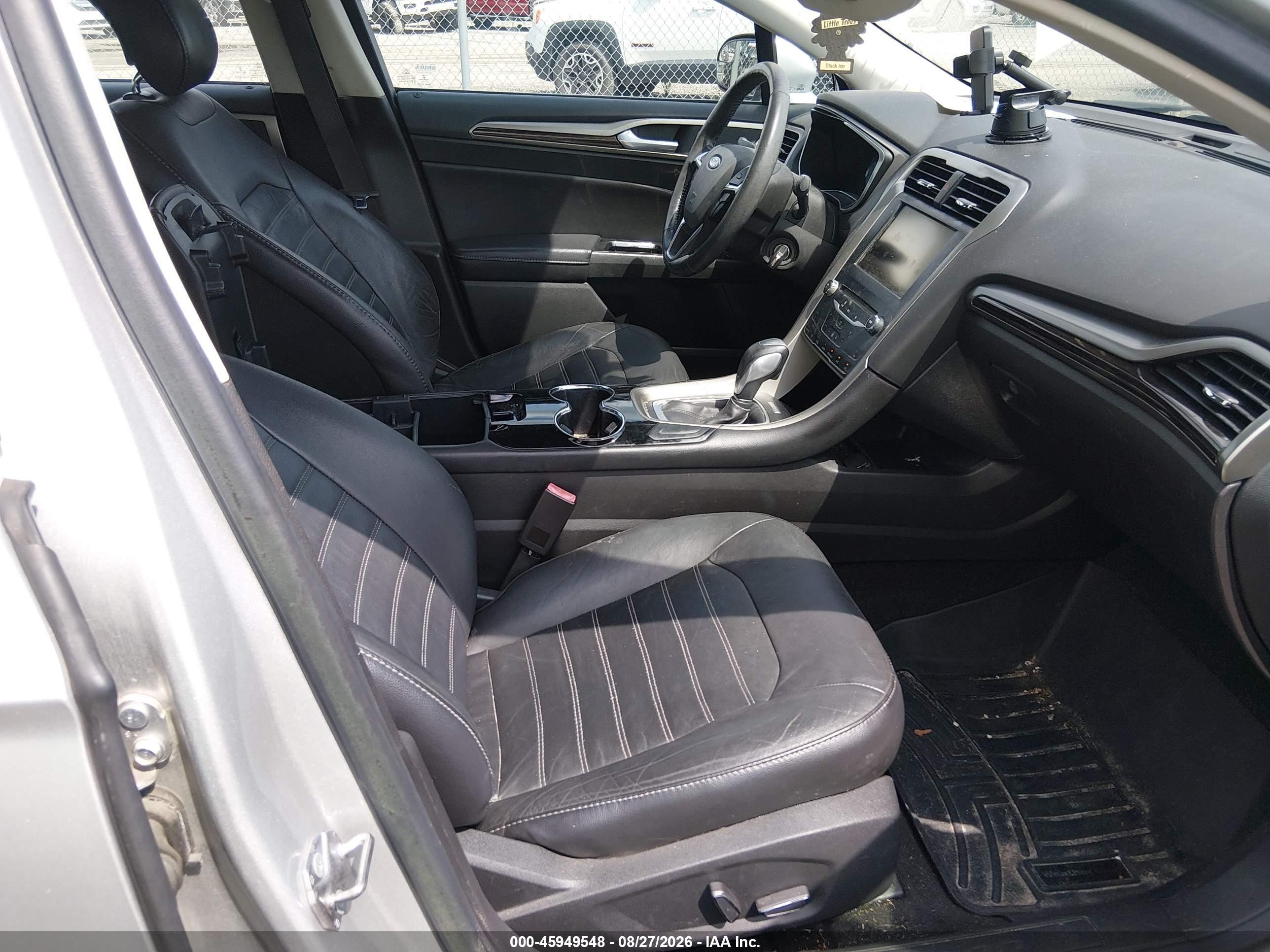 2014 Ford Fusion Se Silver vin: 3FA6P0HD9ER349247
