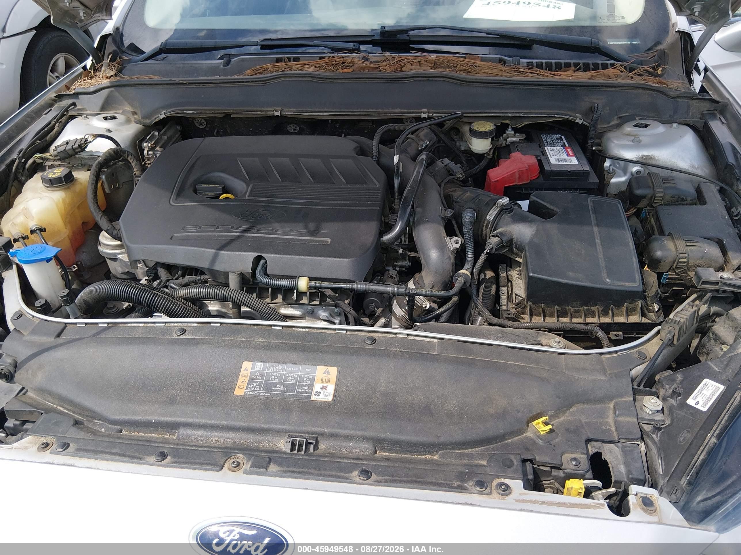 2014 Ford Fusion Se Silver vin: 3FA6P0HD9ER349247