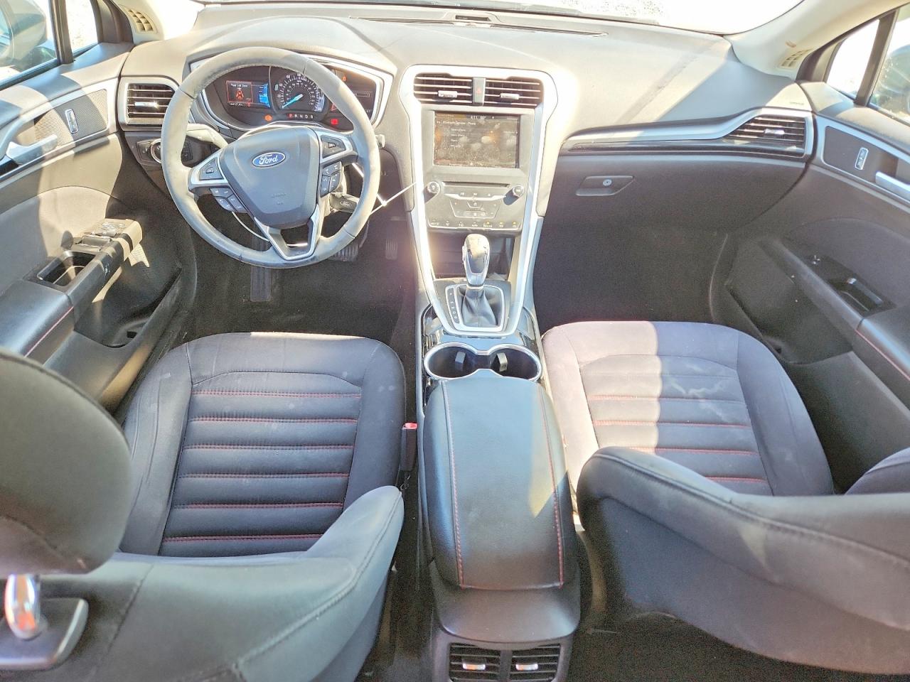 2015 Ford Fusion Se Black vin: 3FA6P0HD9FR128586