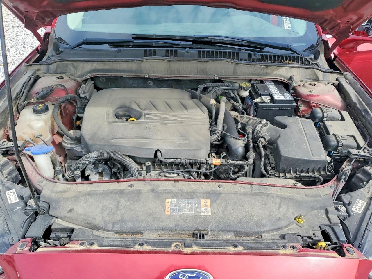 2015 Ford Fusion Se Red vin: 3FA6P0HD9FR135814