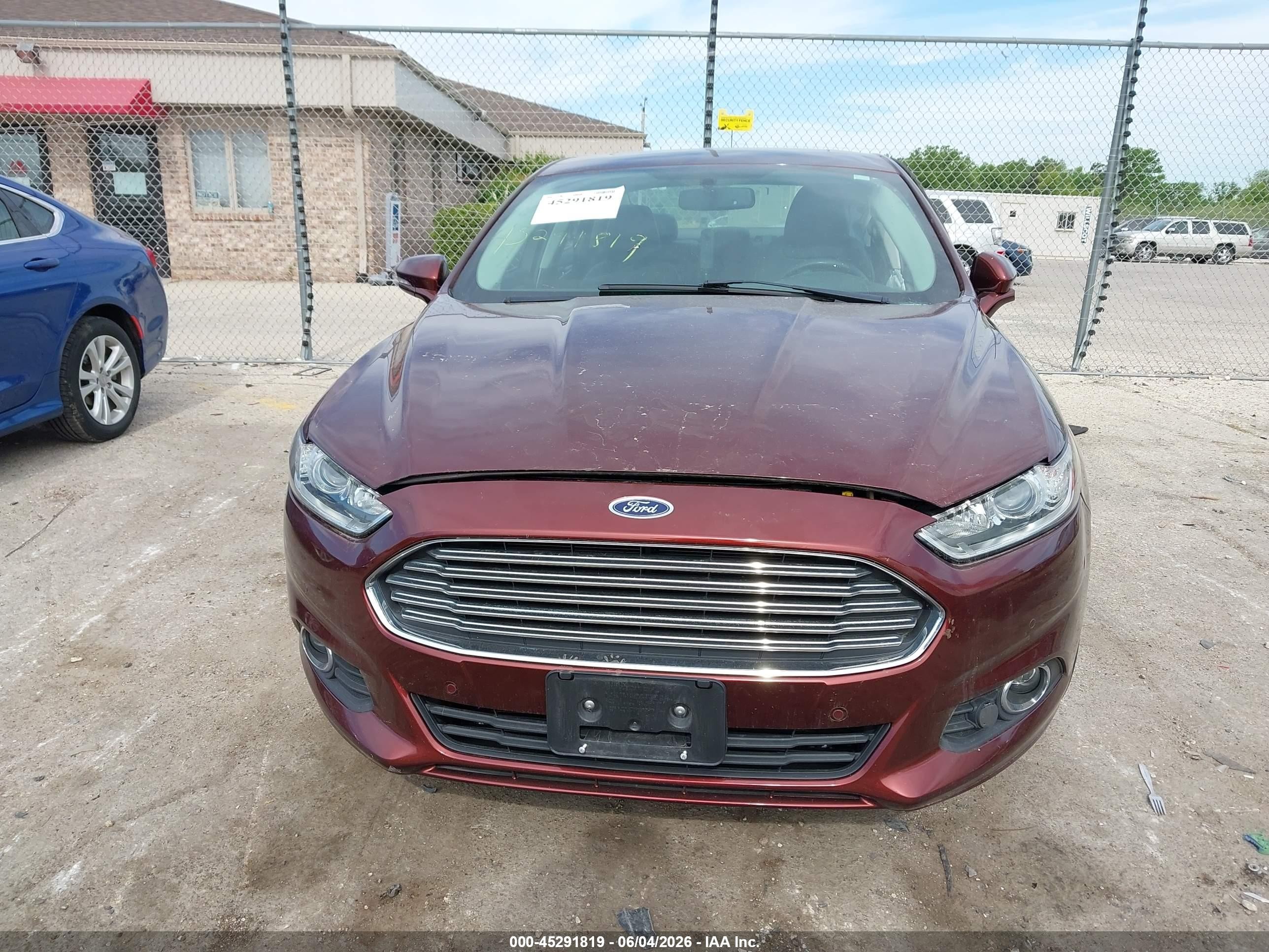2015 Ford Fusion Se Maroon vin: 3FA6P0HD9FR158025
