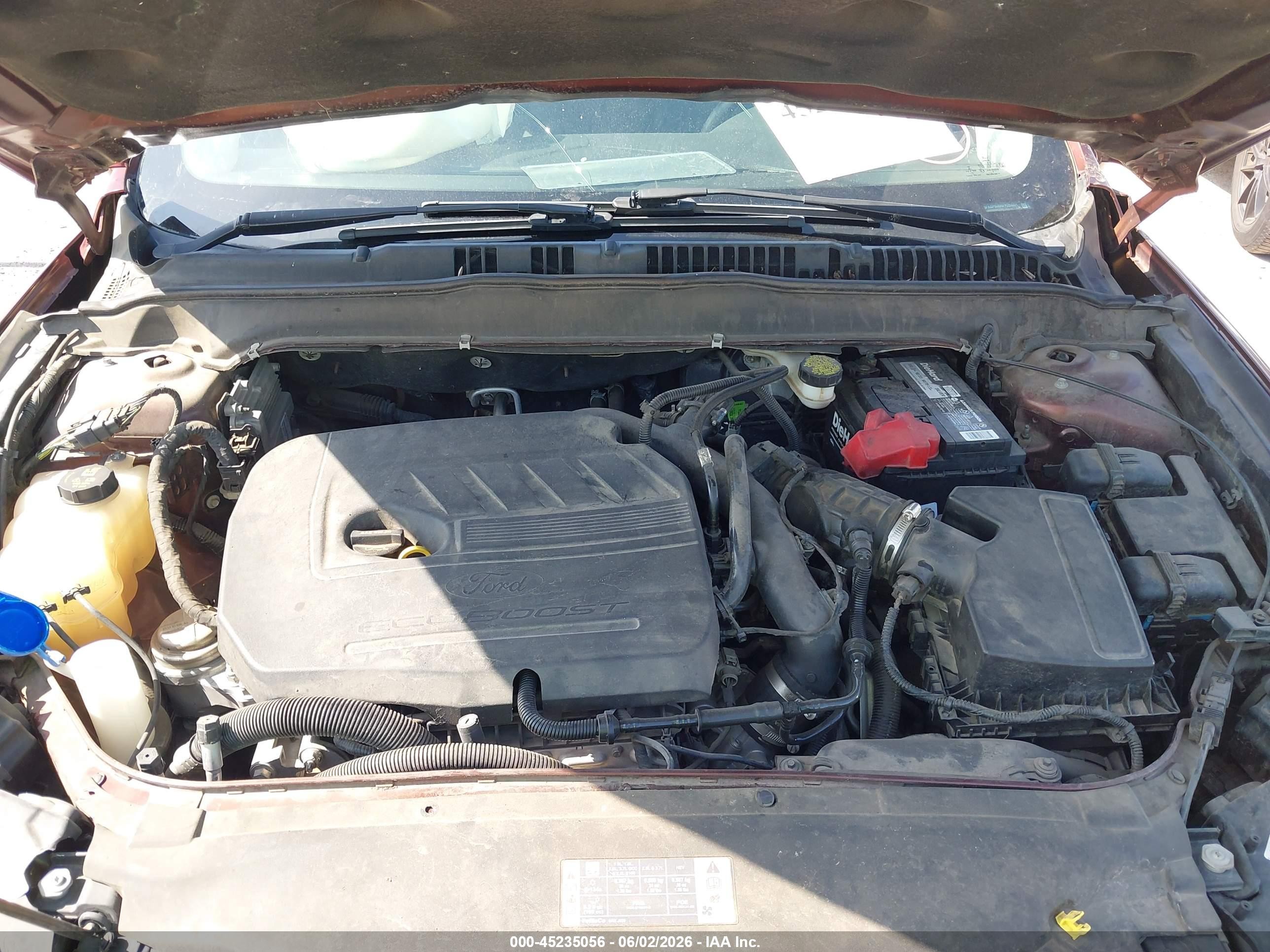 2015 Ford Fusion Se Maroon vin: 3FA6P0HD9FR204601