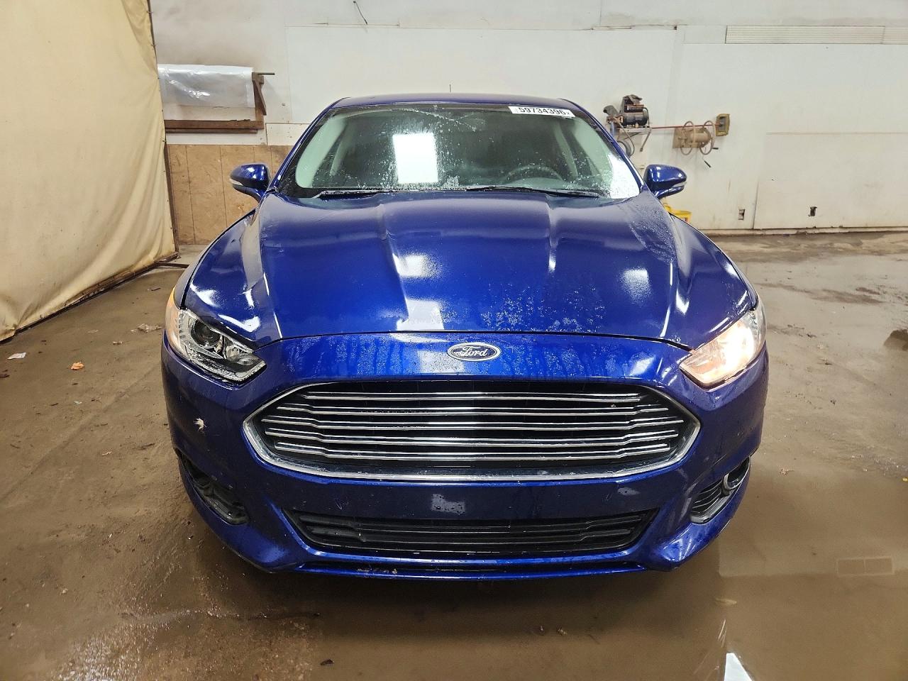 2015 Ford Fusion Se Blue vin: 3FA6P0HD9FR213010