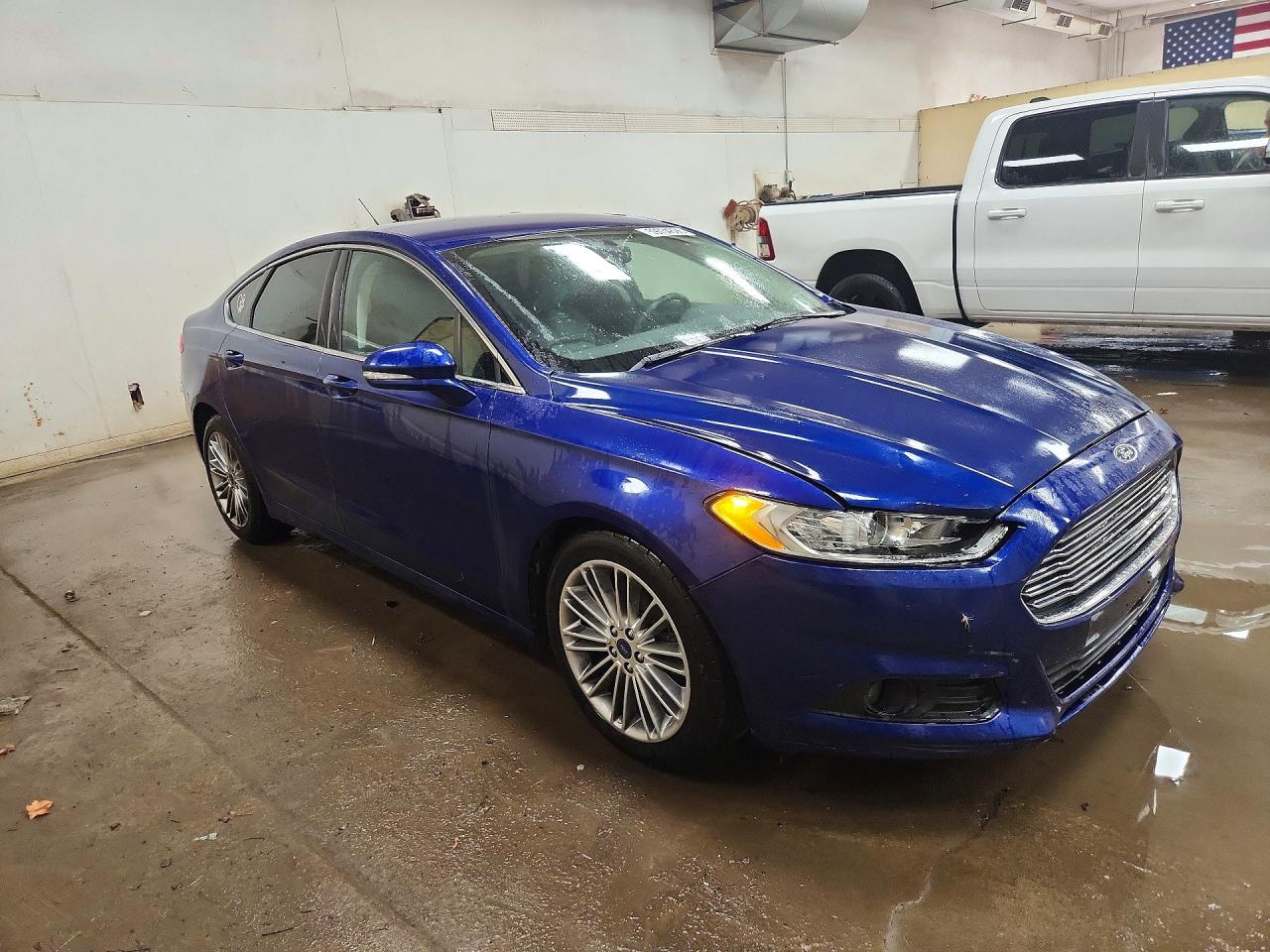 2015 Ford Fusion Se Blue vin: 3FA6P0HD9FR213010