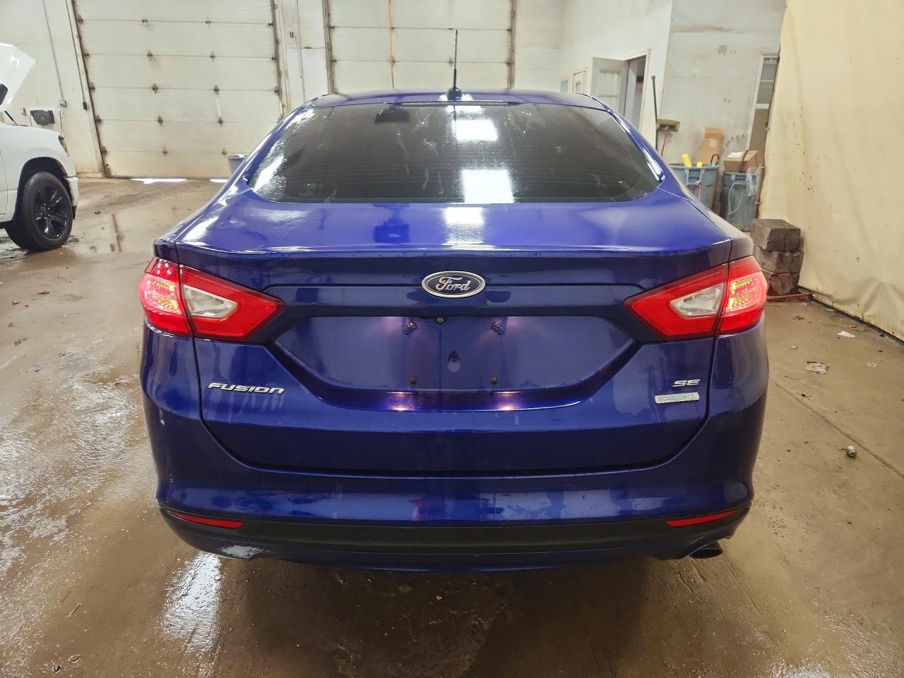2015 Ford Fusion Se Blue vin: 3FA6P0HD9FR213010