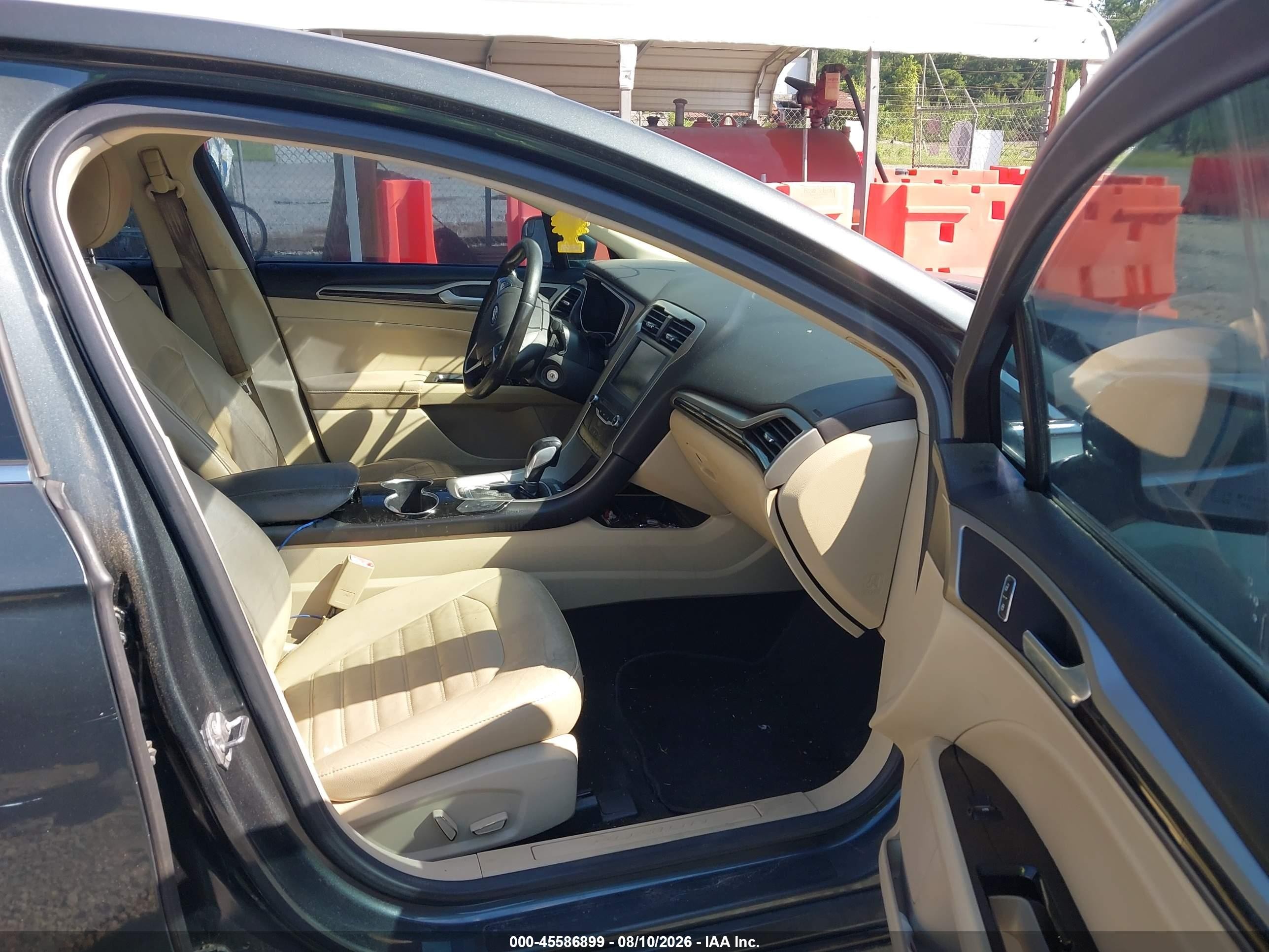 2015 Ford Fusion Se Gray vin: 3FA6P0HD9FR217526