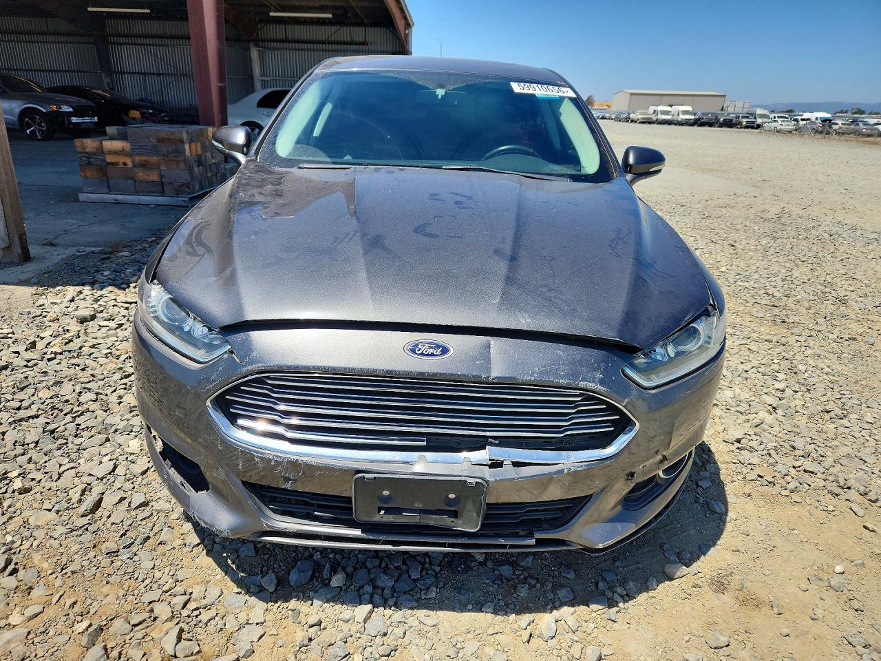 2015 Ford Fusion Gray vin: 3FA6P0HD9FR226811