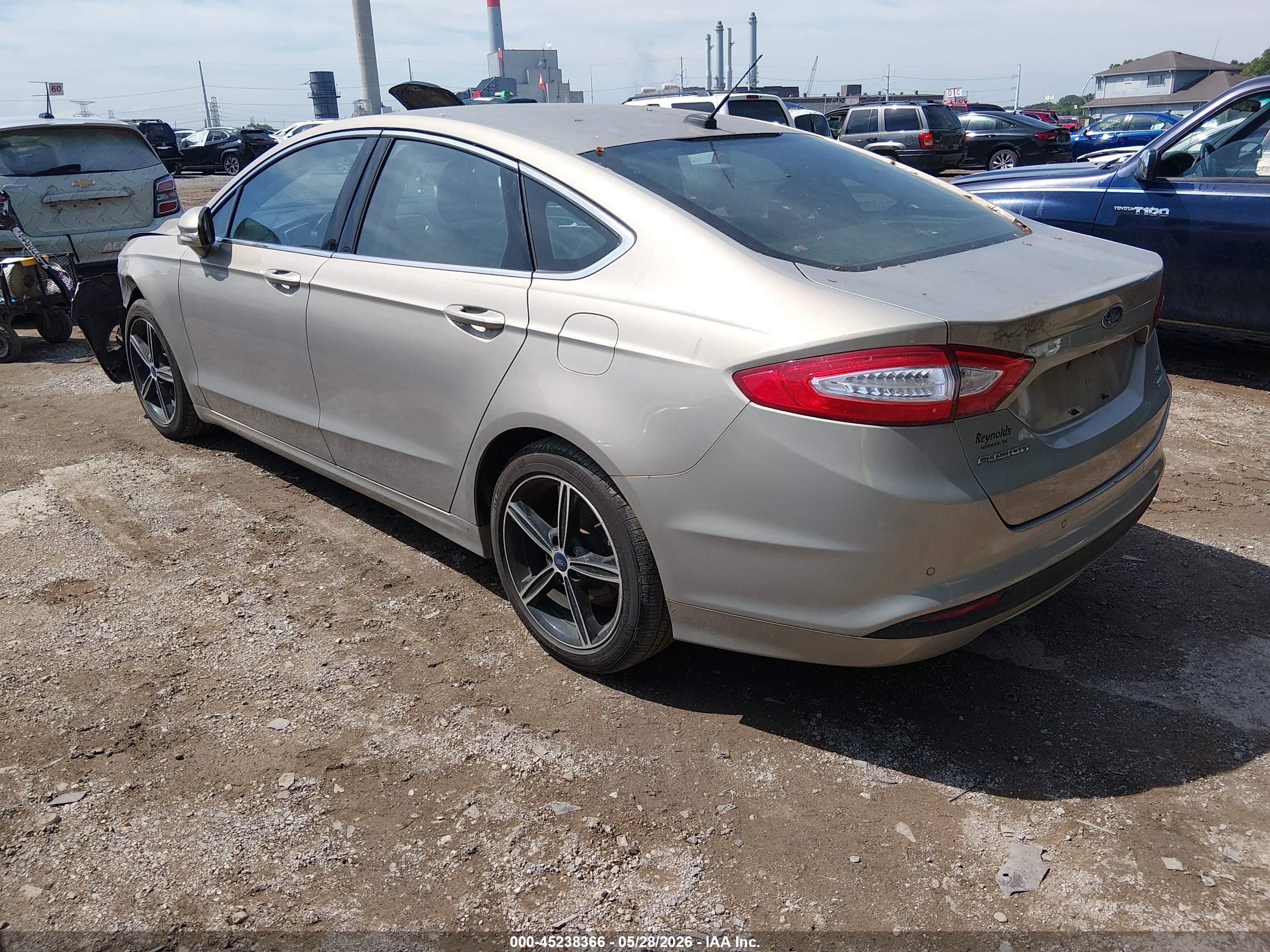 2015 Ford Fusion Se Gold vin: 3FA6P0HD9FR244385