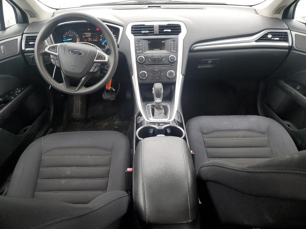 2015 Ford Fusion Se White vin: 3FA6P0HD9FR273885