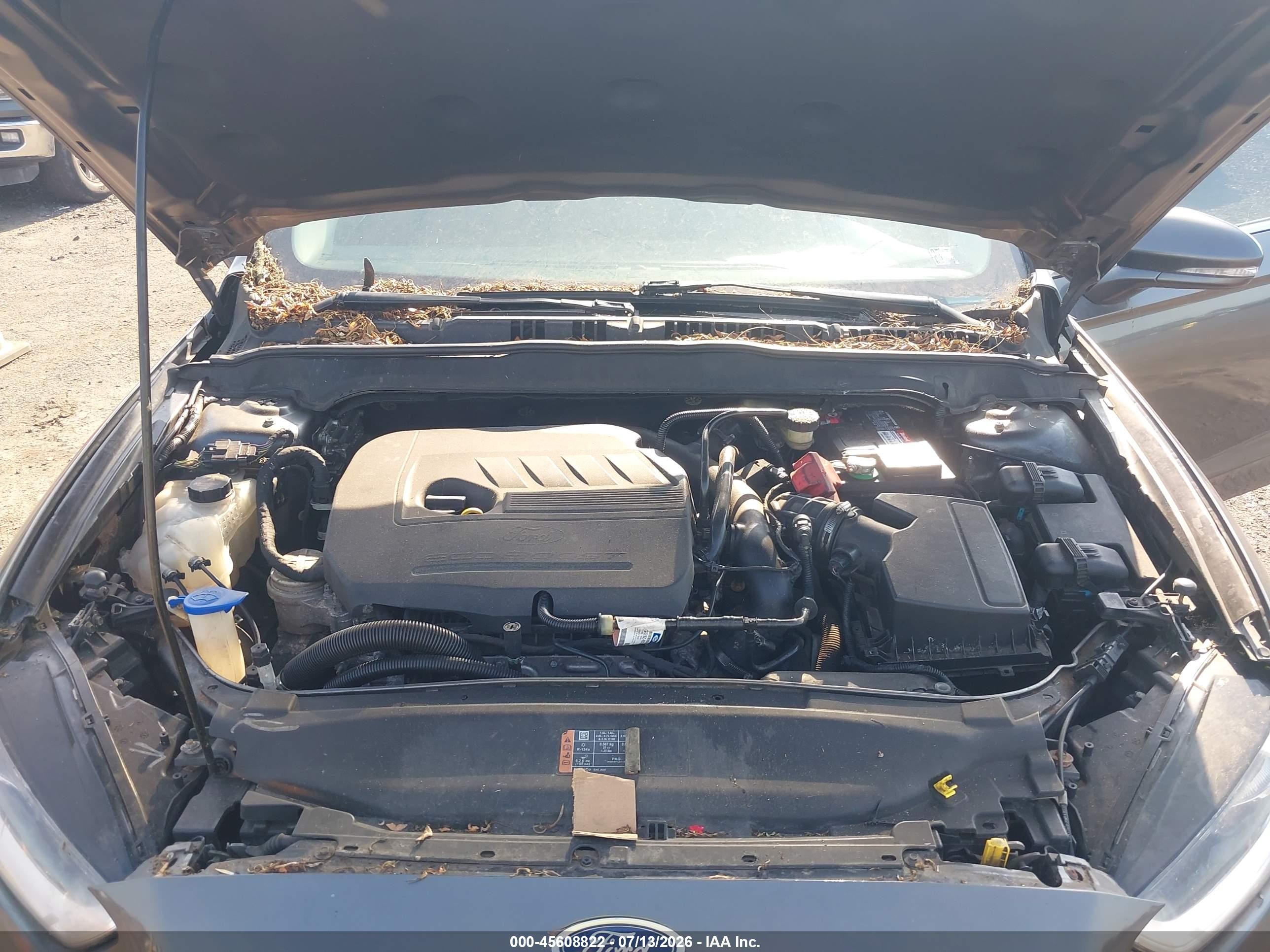 2015 Ford Fusion Se Gray vin: 3FA6P0HD9FR286409