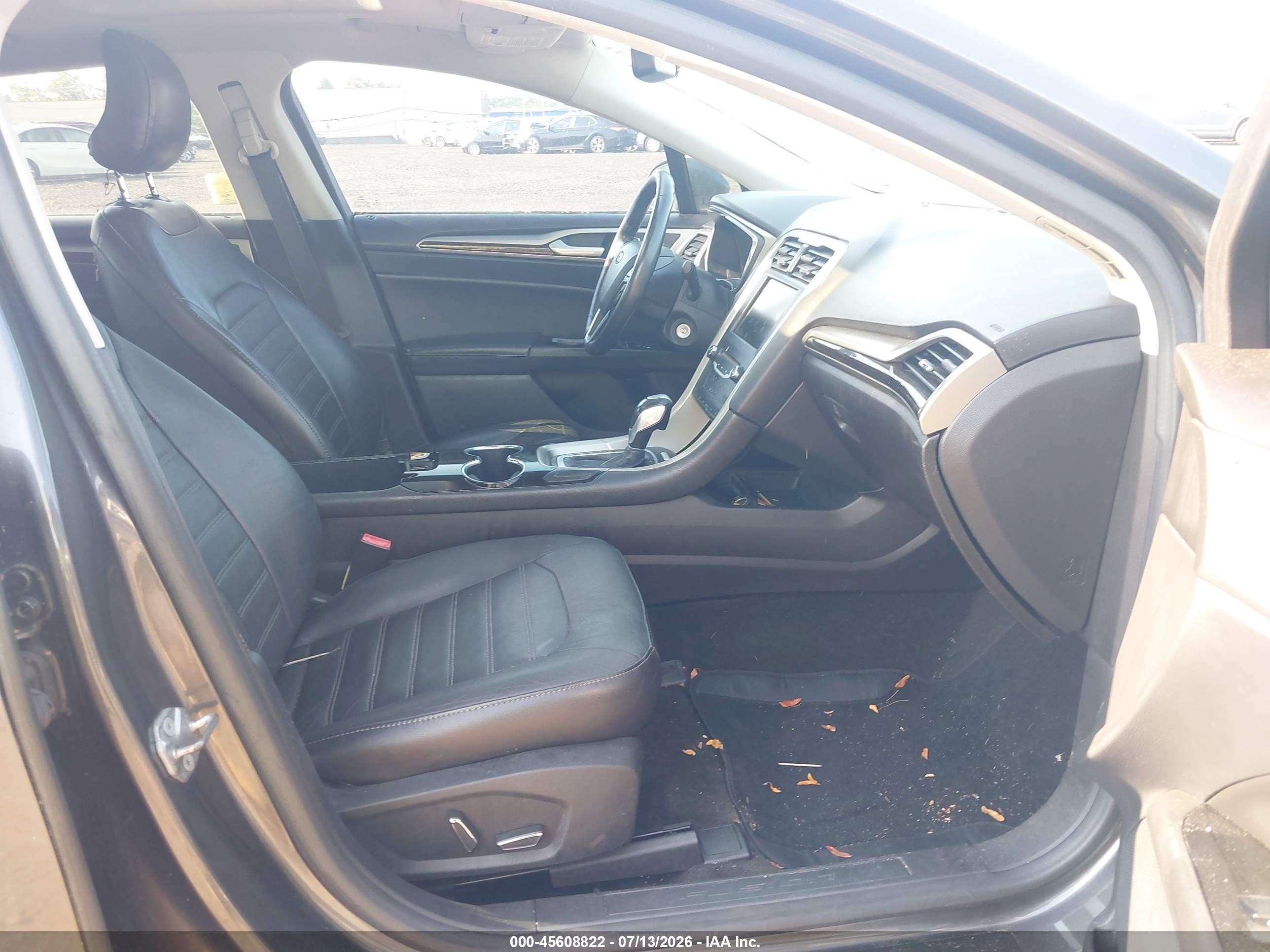 2015 Ford Fusion Se Gray vin: 3FA6P0HD9FR286409