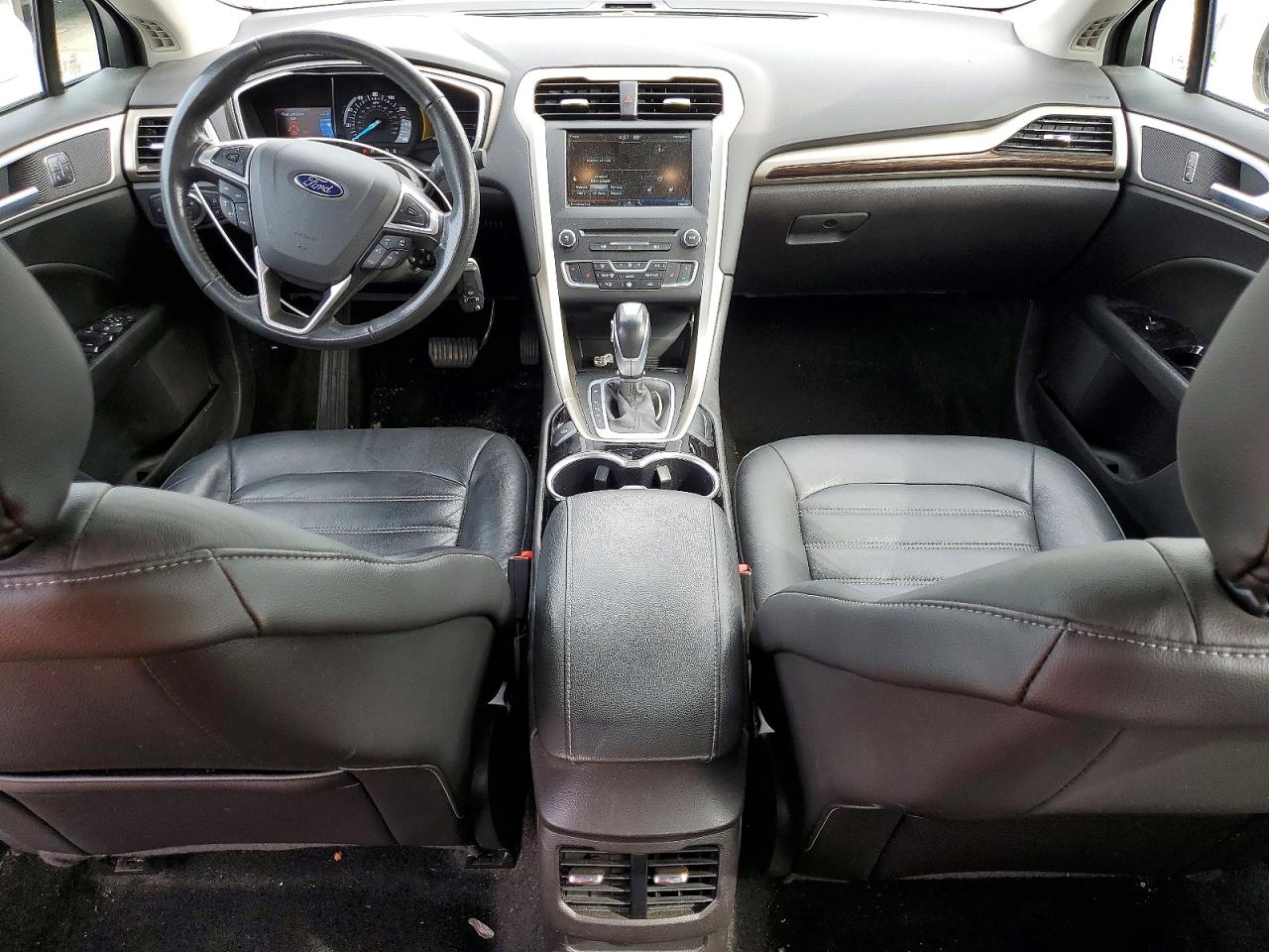 2016 Ford Fusion Se White vin: 3FA6P0HD9GR380145