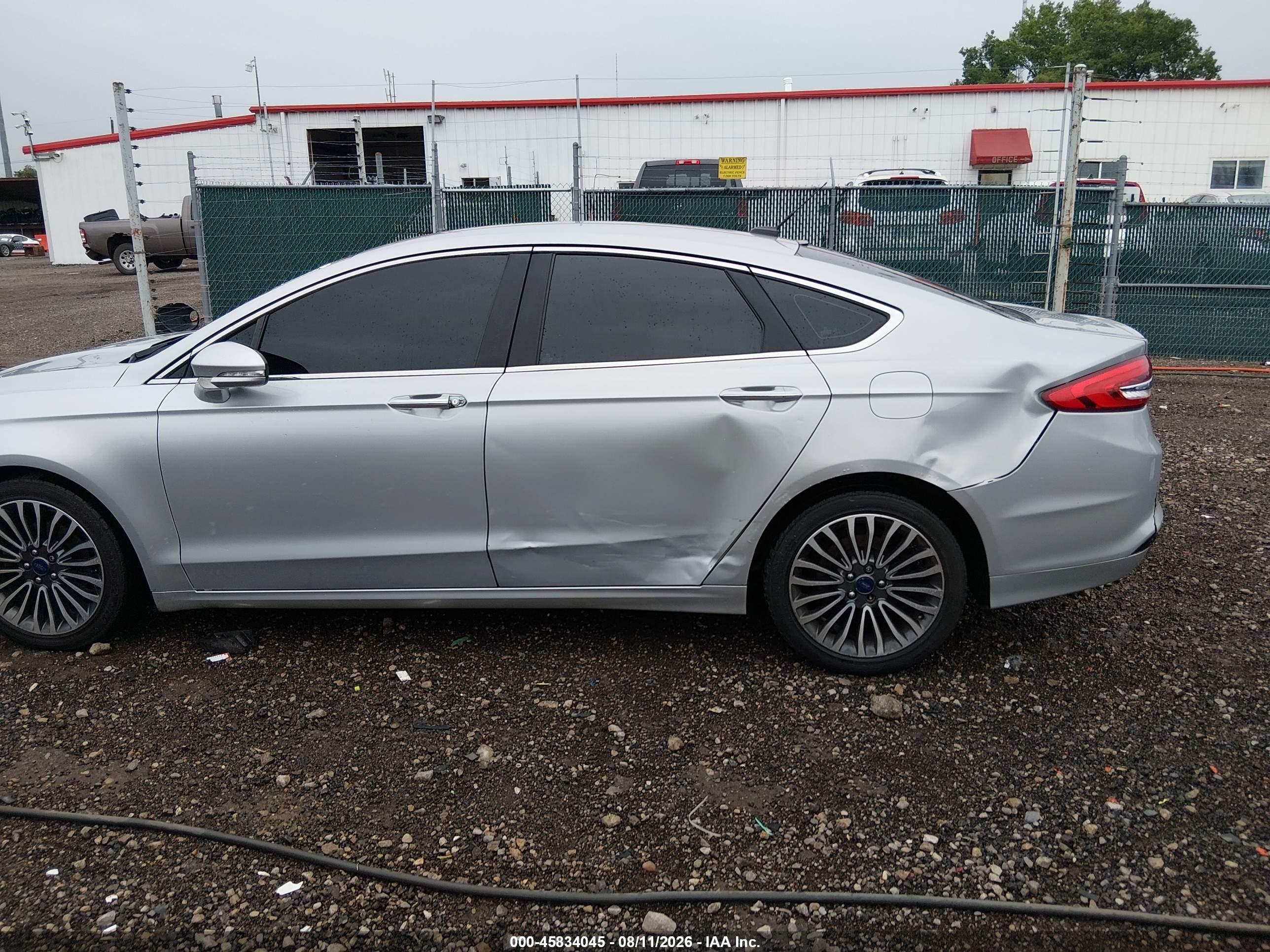 2017 Ford Fusion Se Silver vin: 3FA6P0HD9HR305124