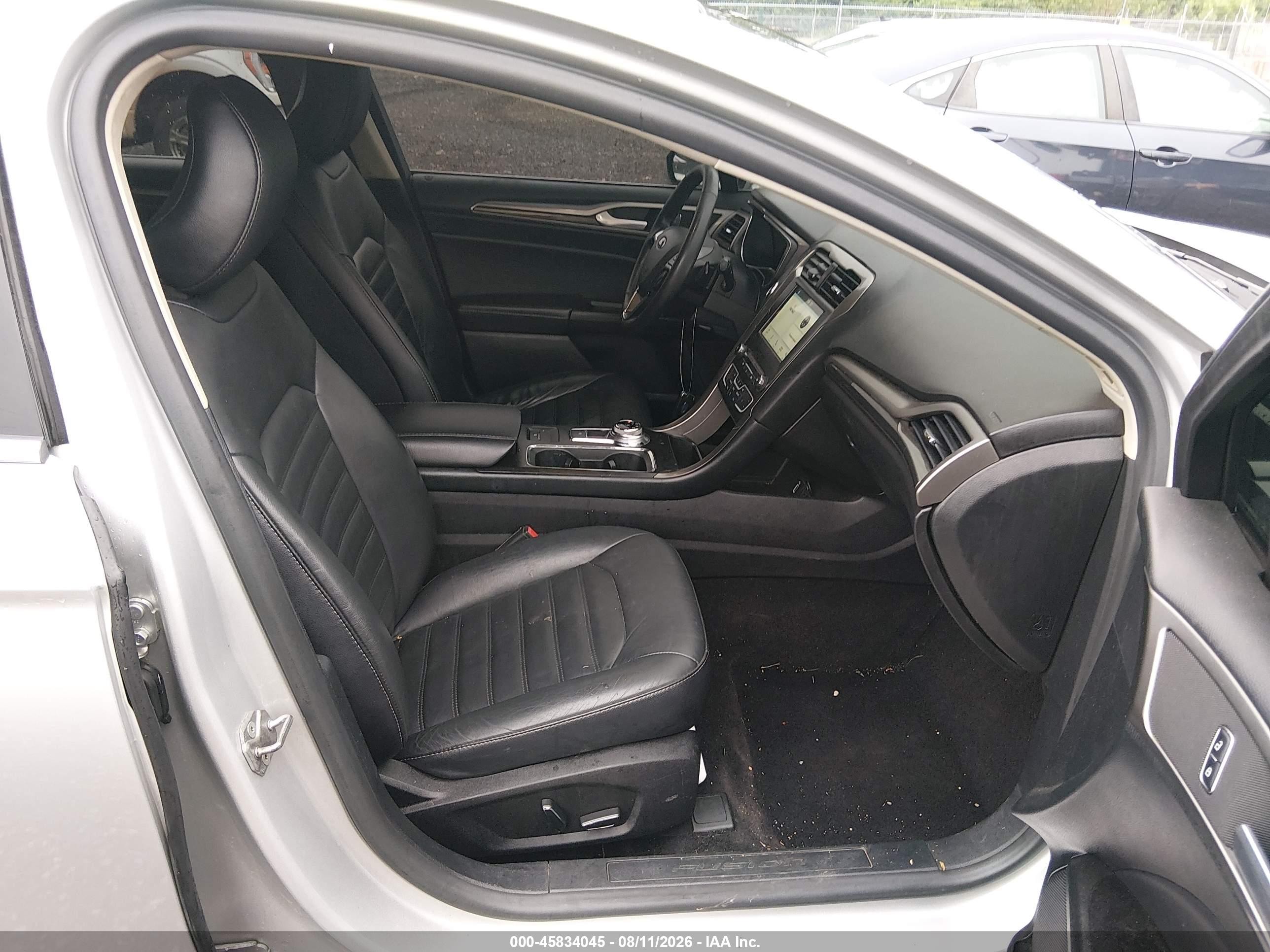 2017 Ford Fusion Se Silver vin: 3FA6P0HD9HR305124
