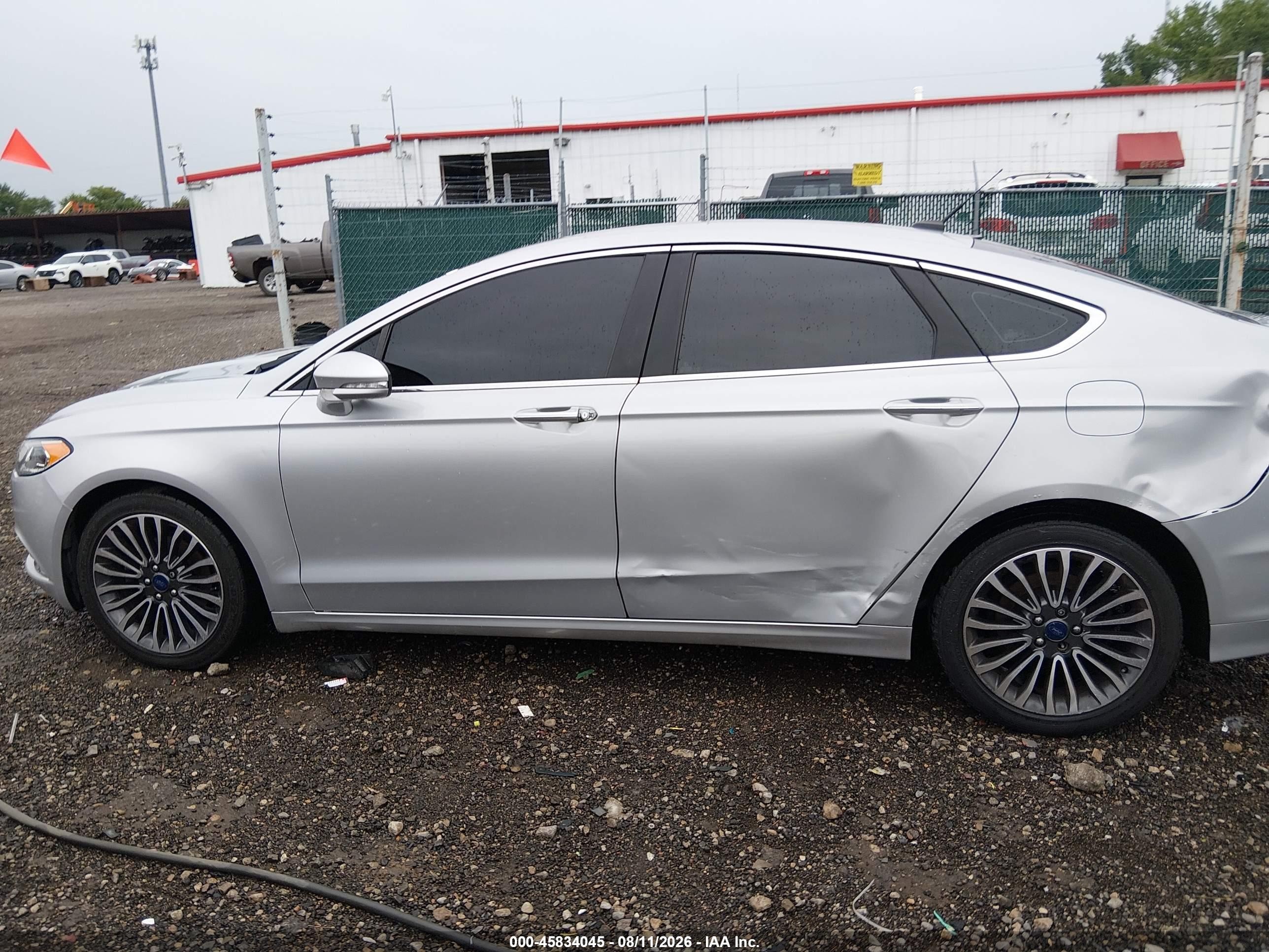 2017 Ford Fusion Se Silver vin: 3FA6P0HD9HR305124