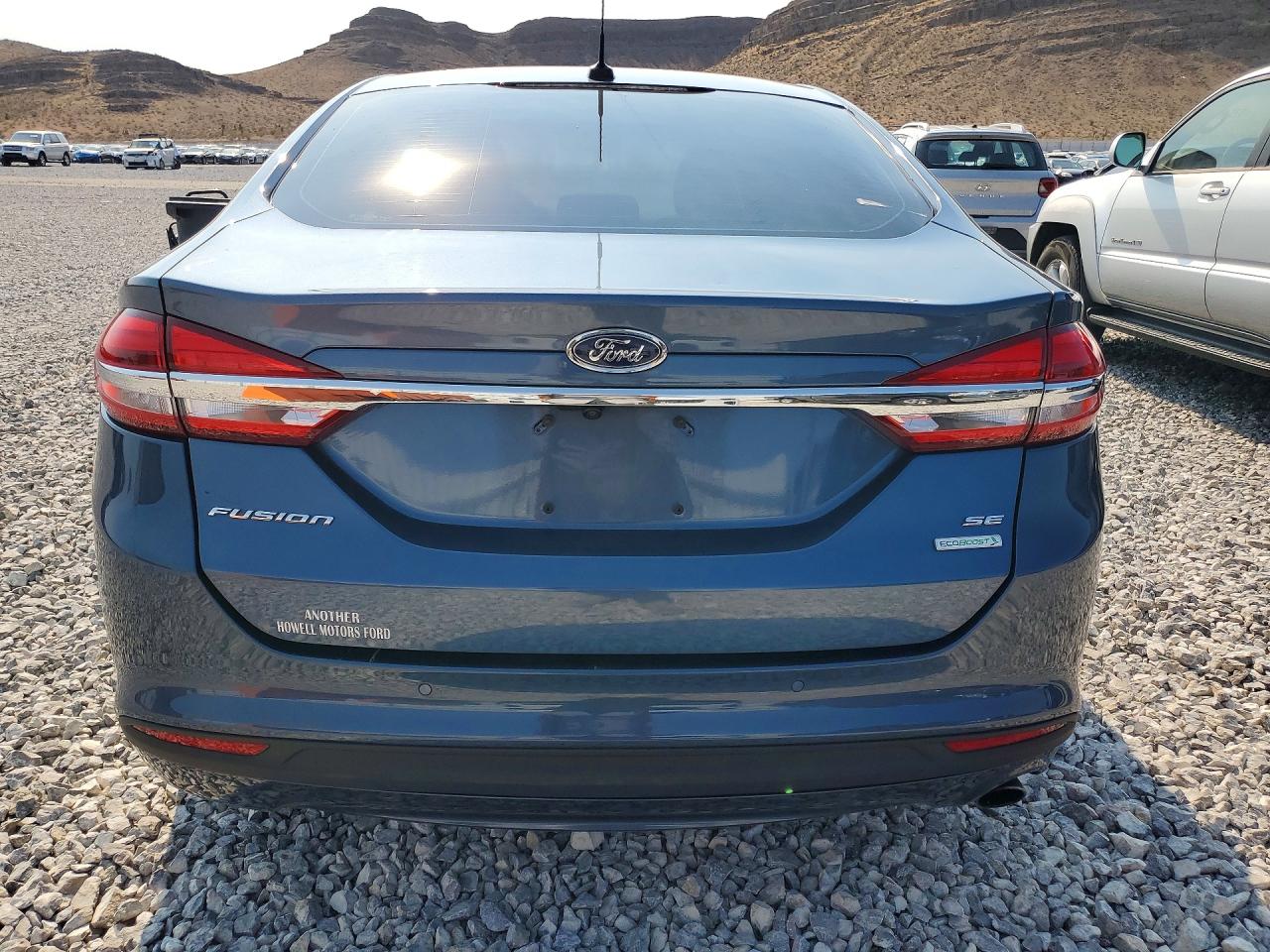 2018 Ford Fusion Se Blue vin: 3FA6P0HD9JR144523