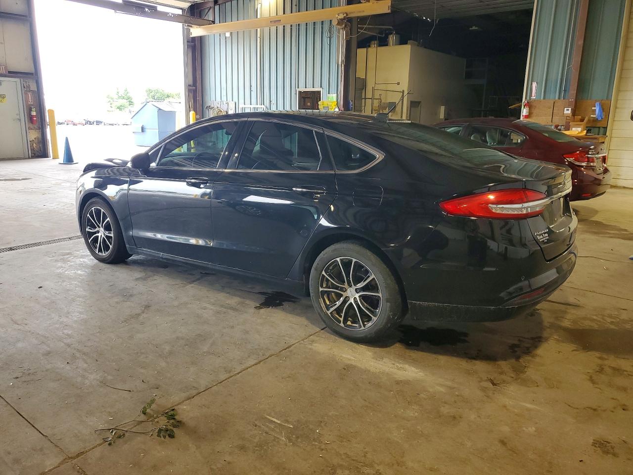 2018 Ford Fusion Se Black vin: 3FA6P0HD9JR153514