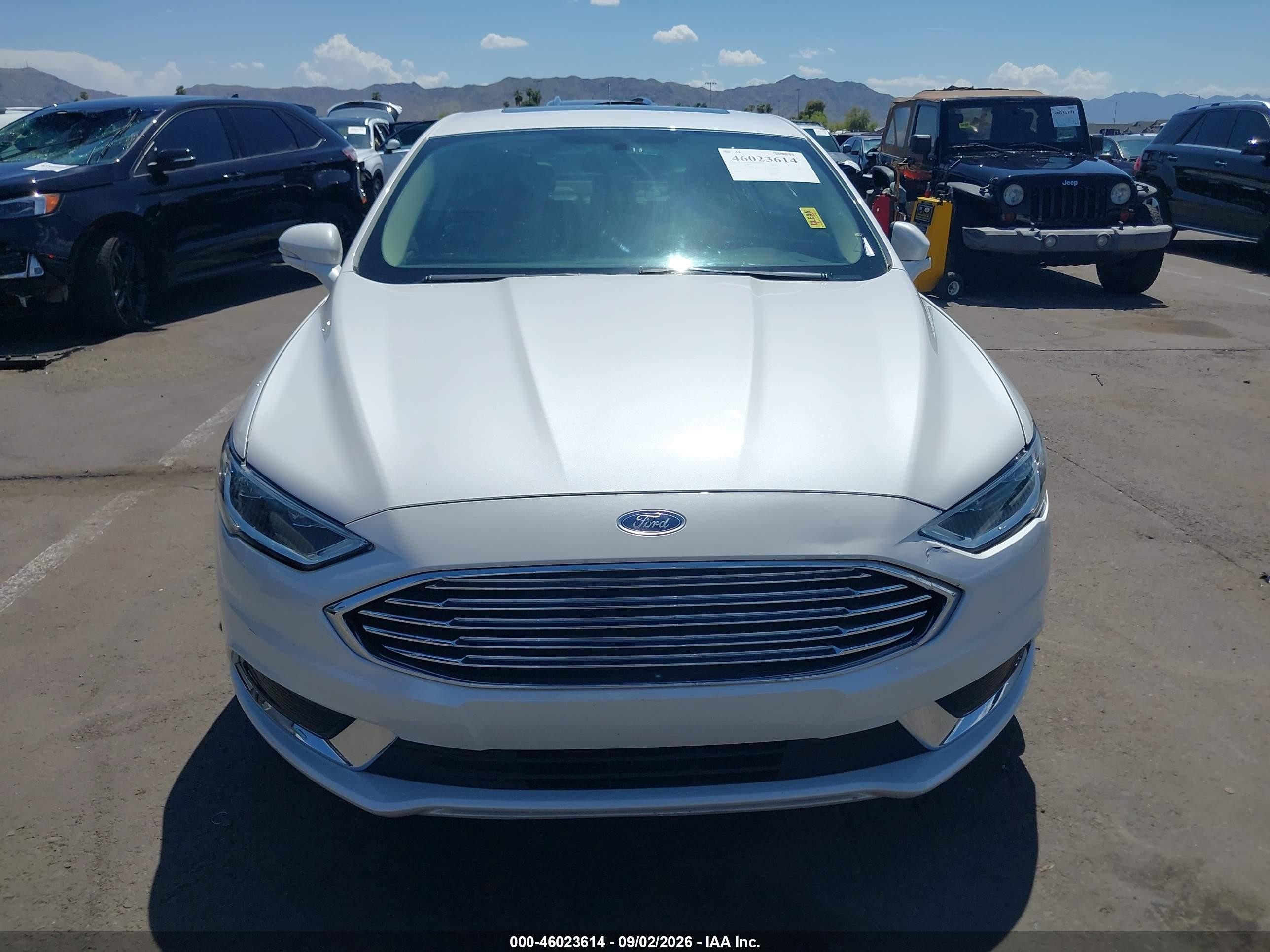 2018 Ford Fusion Se Белый vin: 3FA6P0HD9JR253368